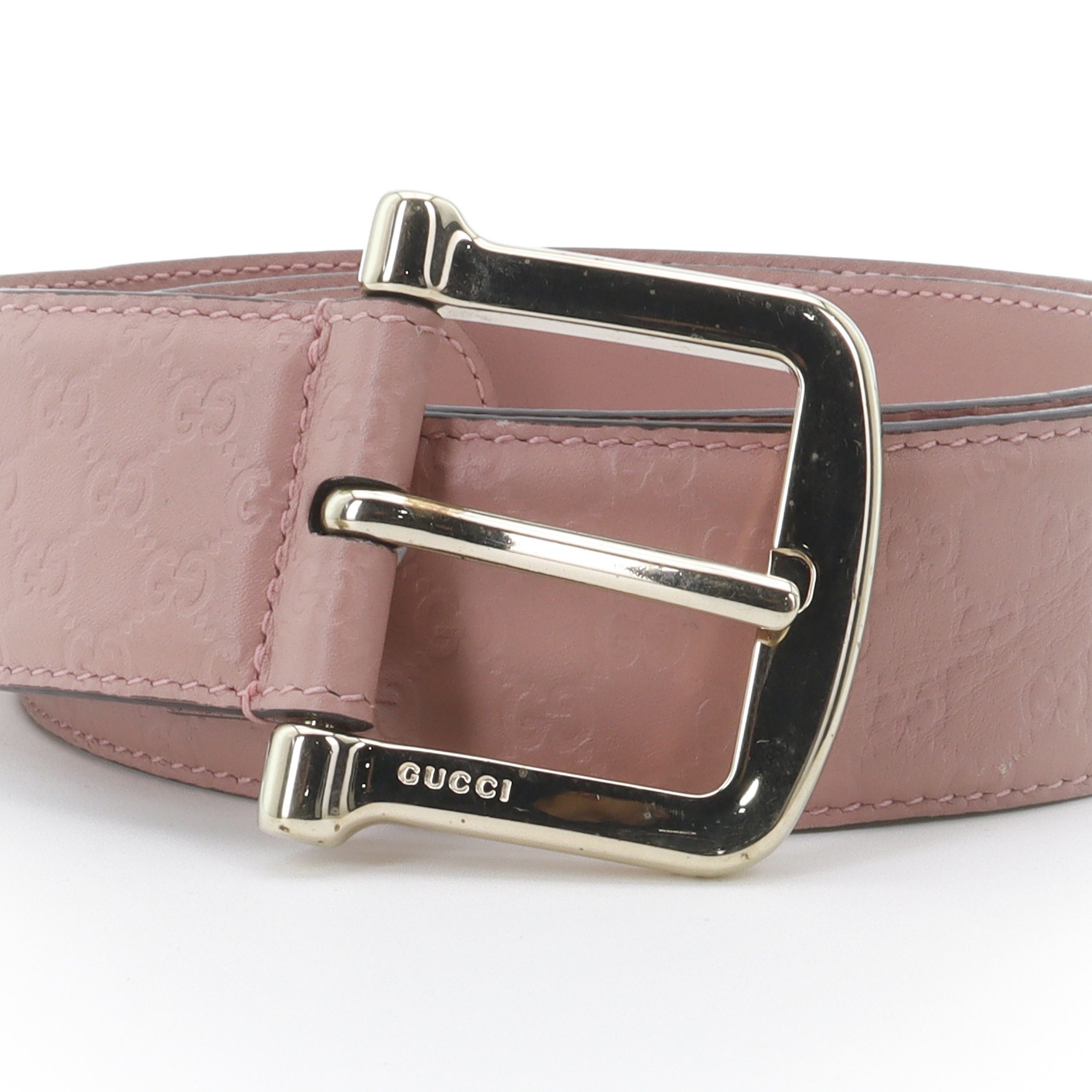 Gucci Gucci Fashion Buckle Style Belt in Pink-2506 Size ONE SIZE - 3 Thumbnail