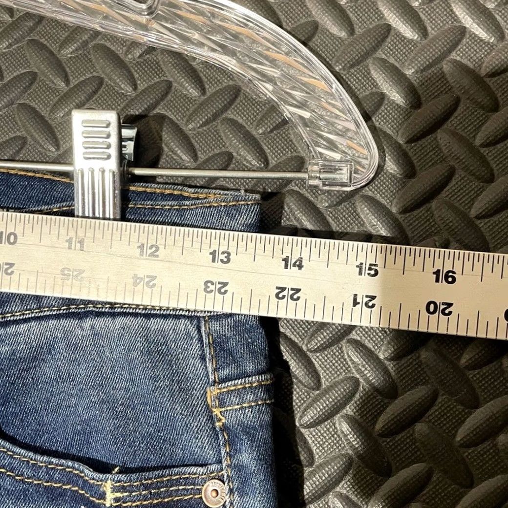 Vintage Wallflower Denim Jeans Womens Curvy Super High Rise Straight Eco Blue Fearless NWT 1/25 Size 27" / US 4 / IT 40 - 3 Thumbnail
