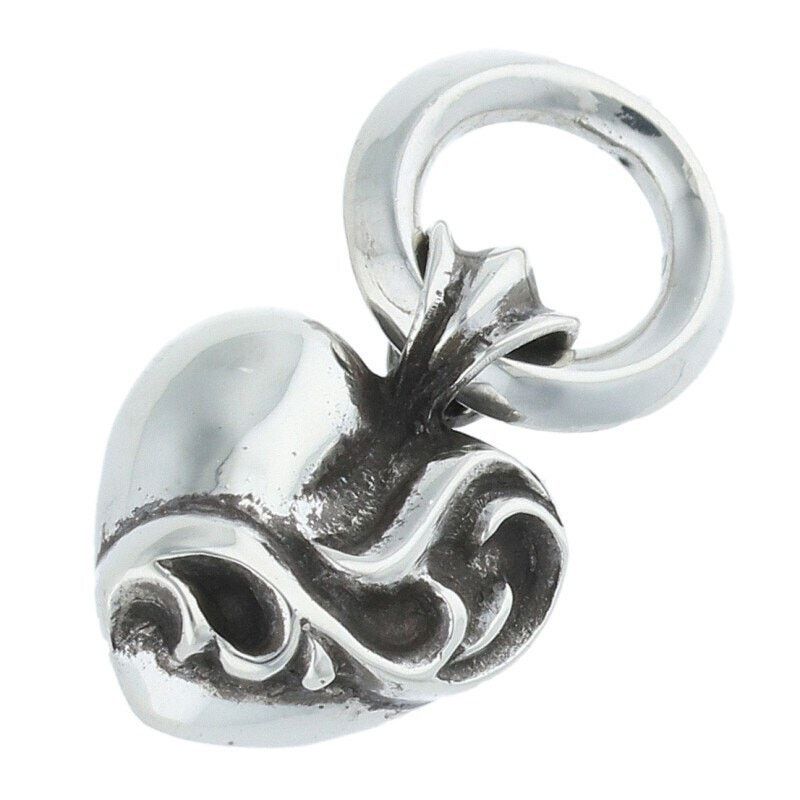 Chrome Hearts Chrome Hearts Silver Heart Pendant Necklace Size ONE SIZE - 1 Thumbnail