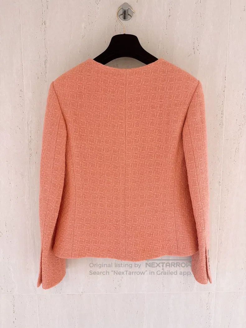 Chanel Chanel 21B Autumn and Winter Preview Salmon Four-pocket Ja Size XXS / US 00 / IT 34 - 2 Thumbnail