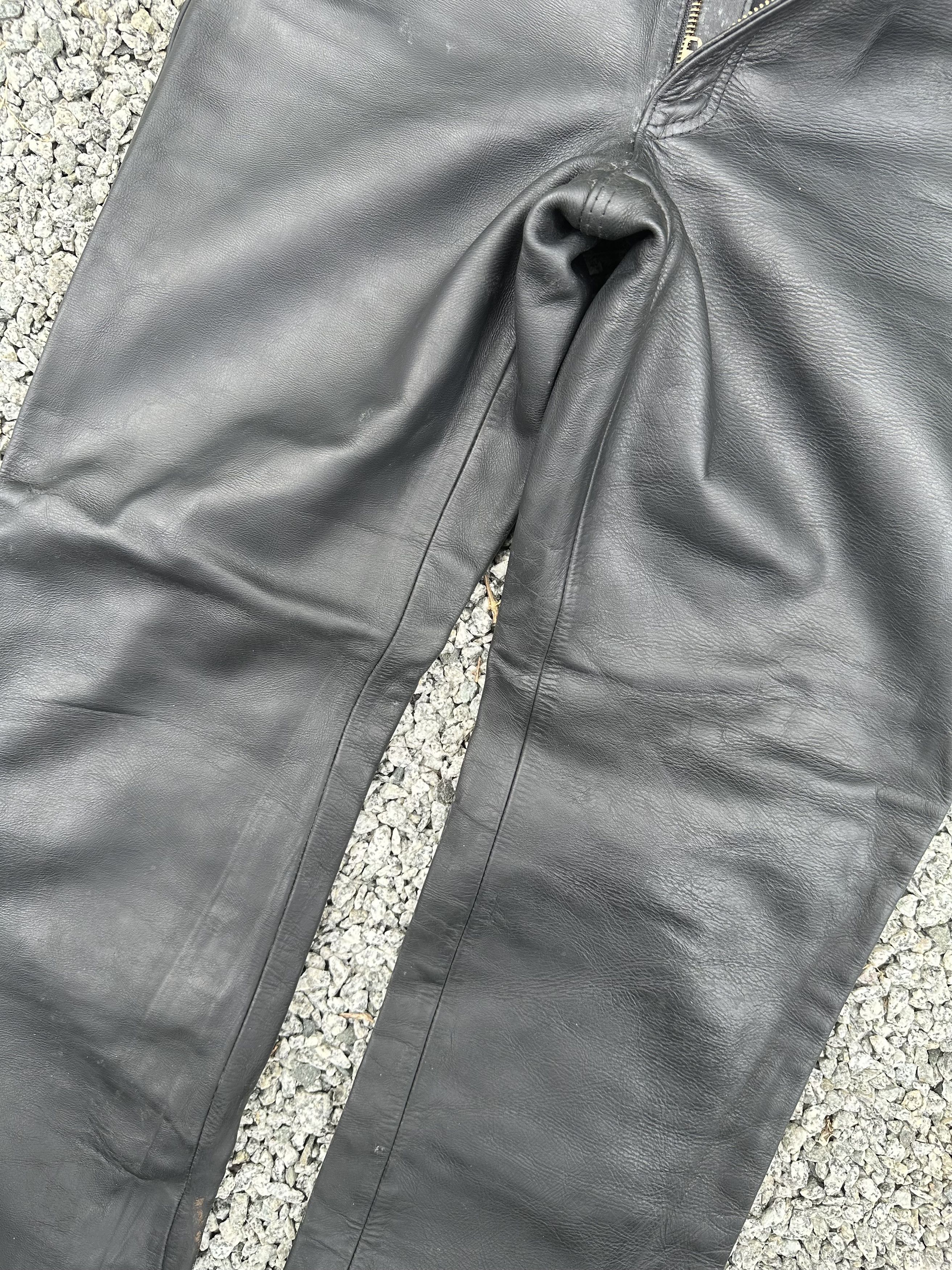 Indian Motorcycle Rare Vintage Indian Motorcycles Leather Racing Bikers Pants Size US 30 / EU 46 - 5 Thumbnail