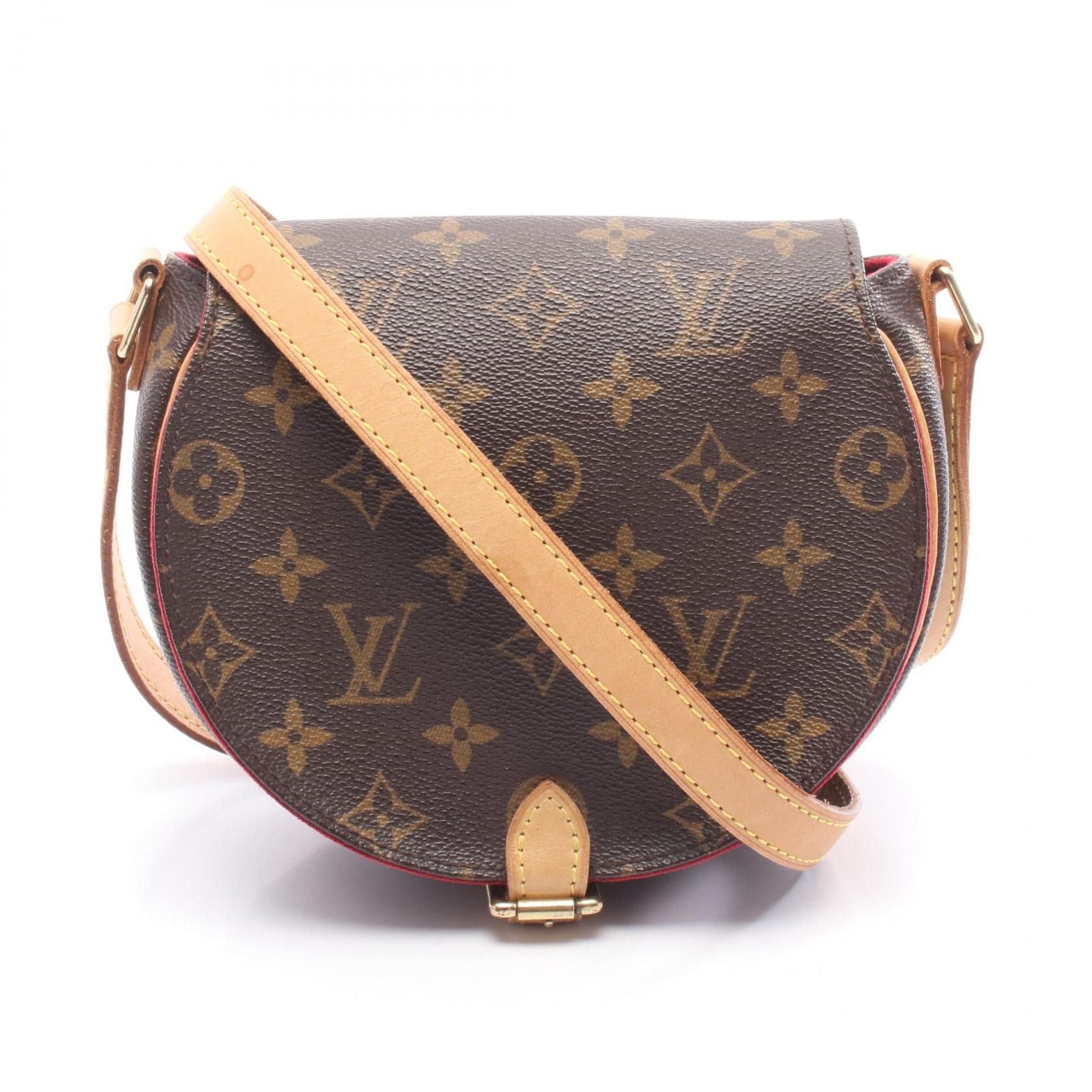Louis Vuitton Louis Vuitton Louis Vuitton Tambourin Monogram Coated Canvas Leather Shoulder Bag Textile Shoulder Bag M51179 DUTY FREE for USA Size ONE SIZE - 1 Thumbnail