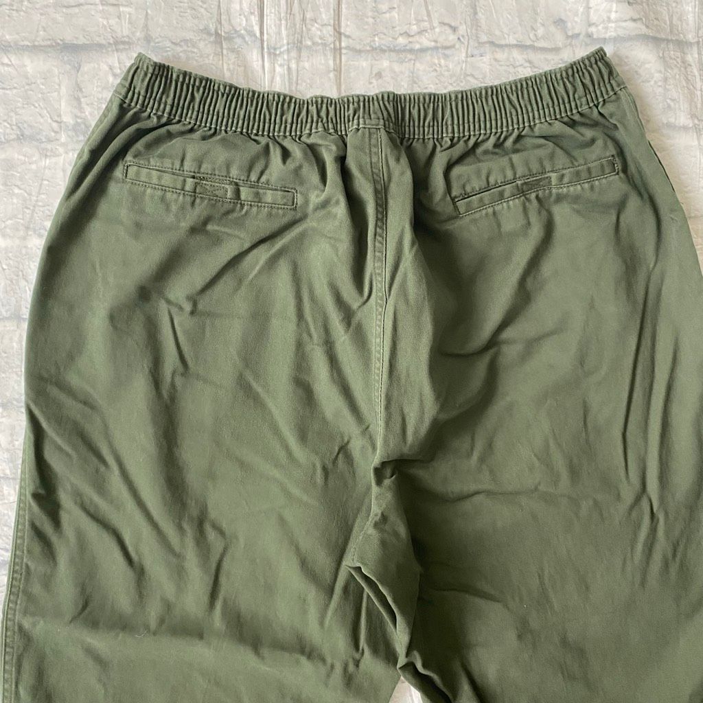 Puritan Puritan men L cotton blend pull-on casual chino pants olive Size US 40 / EU 56 - 10 Thumbnail