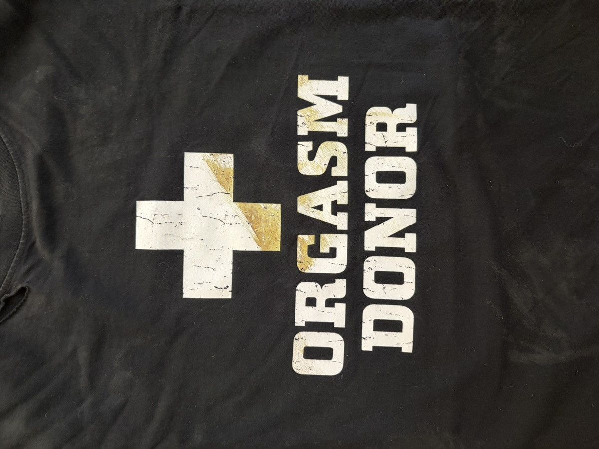 PROJECT G/R Project G/R Orgasm Donor Tee Black Size US XL / EU 56 / 4 - 6 Thumbnail
