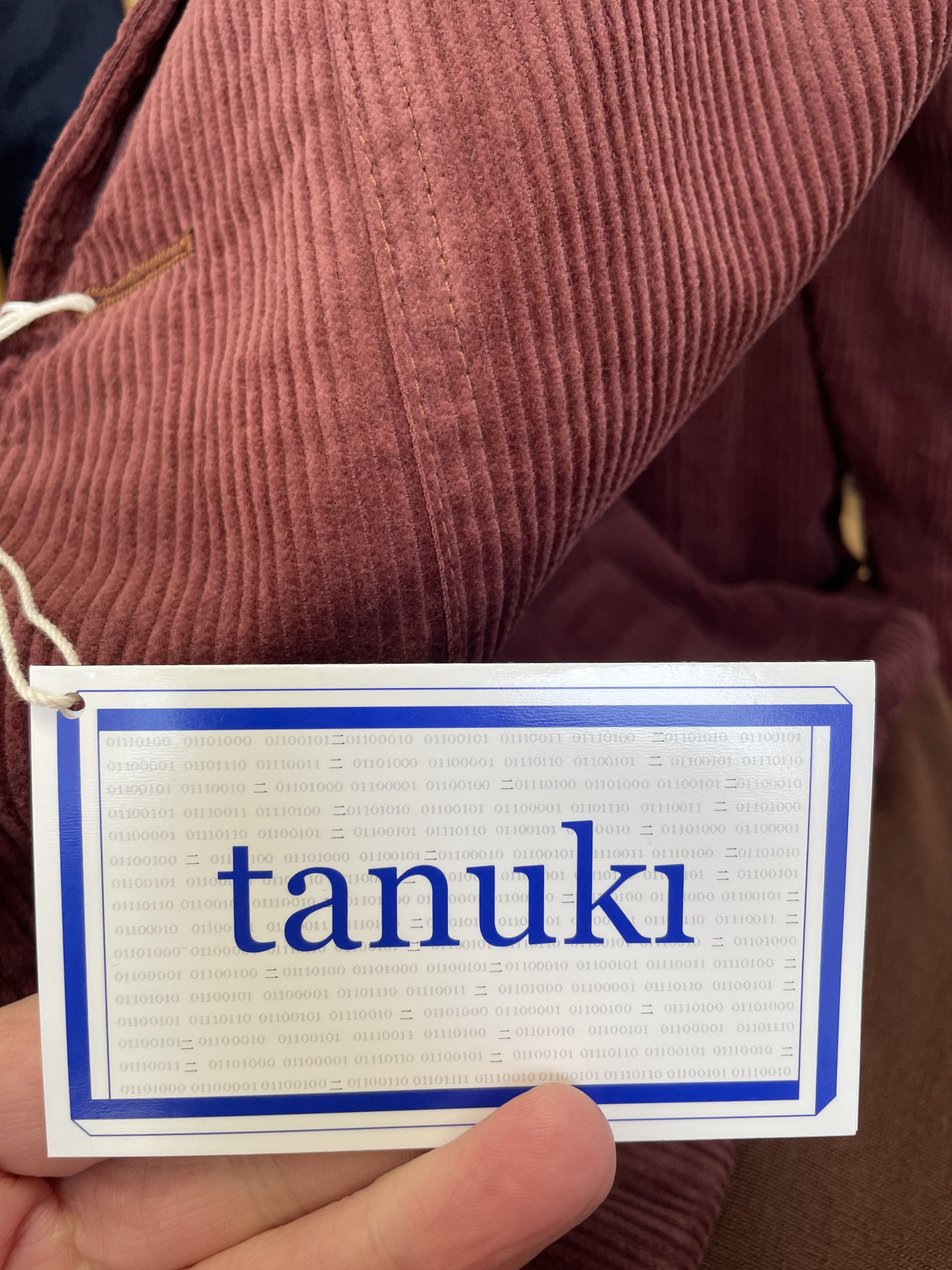 Tanuki Corduroy Sazanami Jacket Size US M / EU 48-50 / 2 - 12 Thumbnail