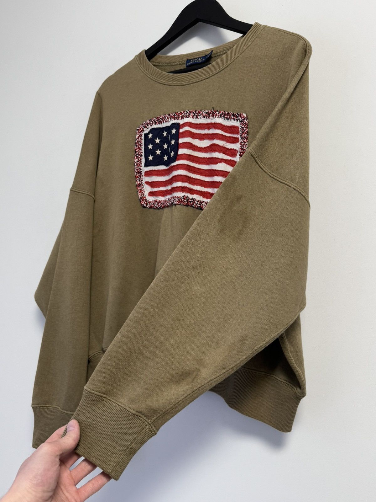Vintage Polo Ralph Lauren Vintage Sweatshirt 90’s Big Logo 🇺🇸 Size US M / EU 48-50 / 2 - 10 Thumbnail
