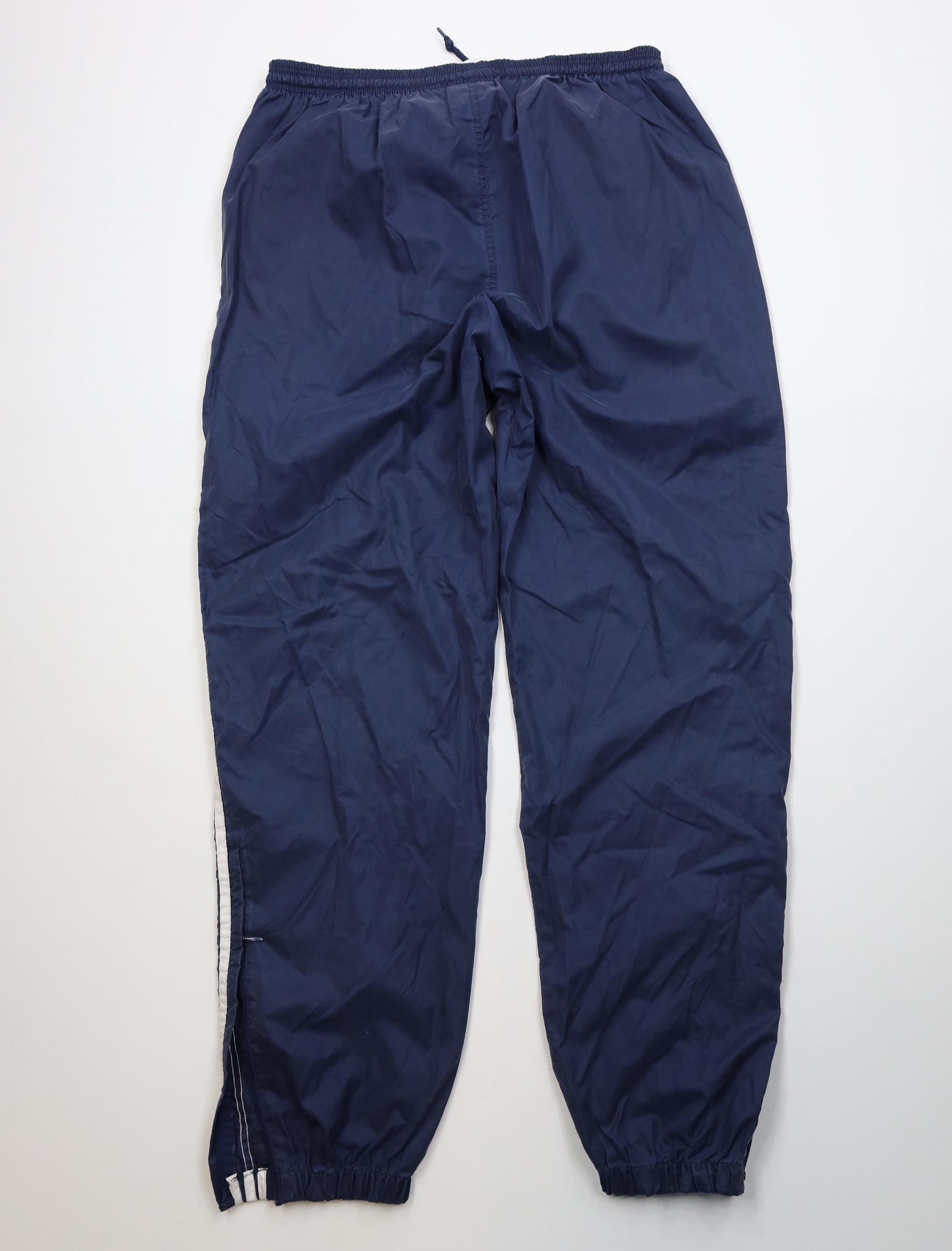 Adidas Vintage 90s Adidas Windbreaker Joggers Pants Navy Blue Size US 36 / EU 52 - 11 Thumbnail