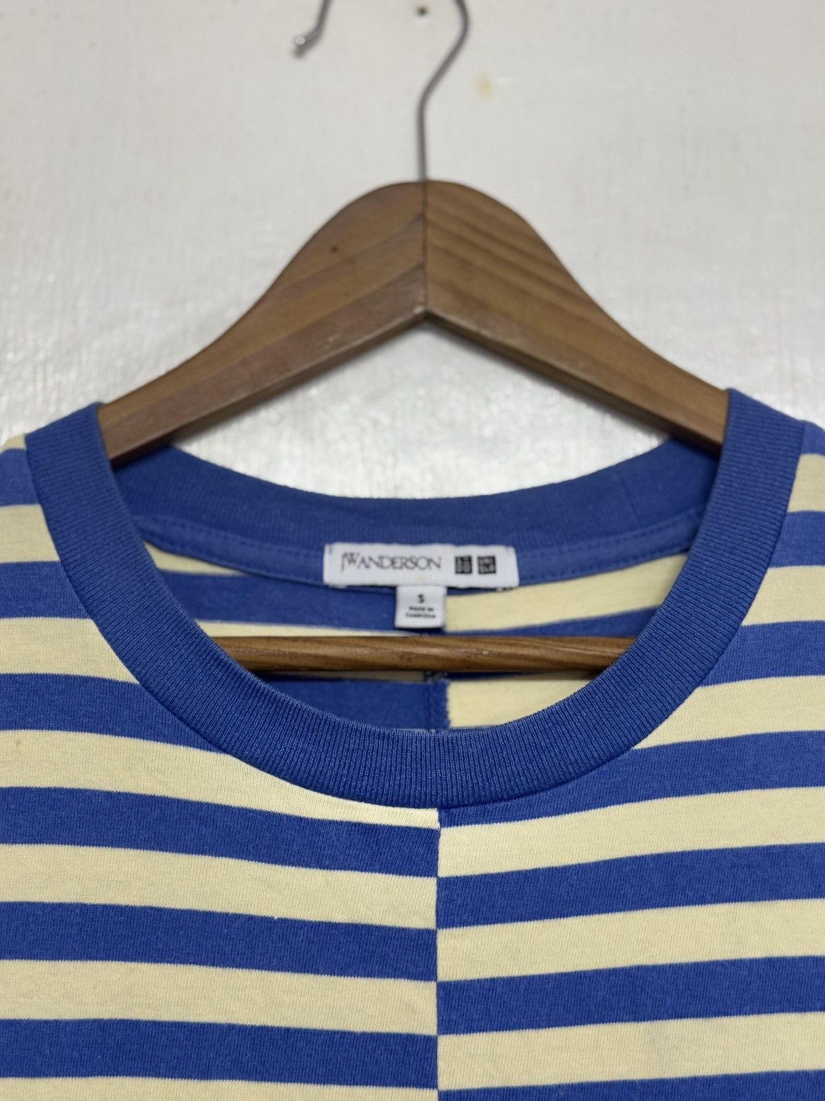 JW Anderson Jw Anderson Stipes Pocket tshirt Size US S / EU 44-46 / 1 - 6 Thumbnail