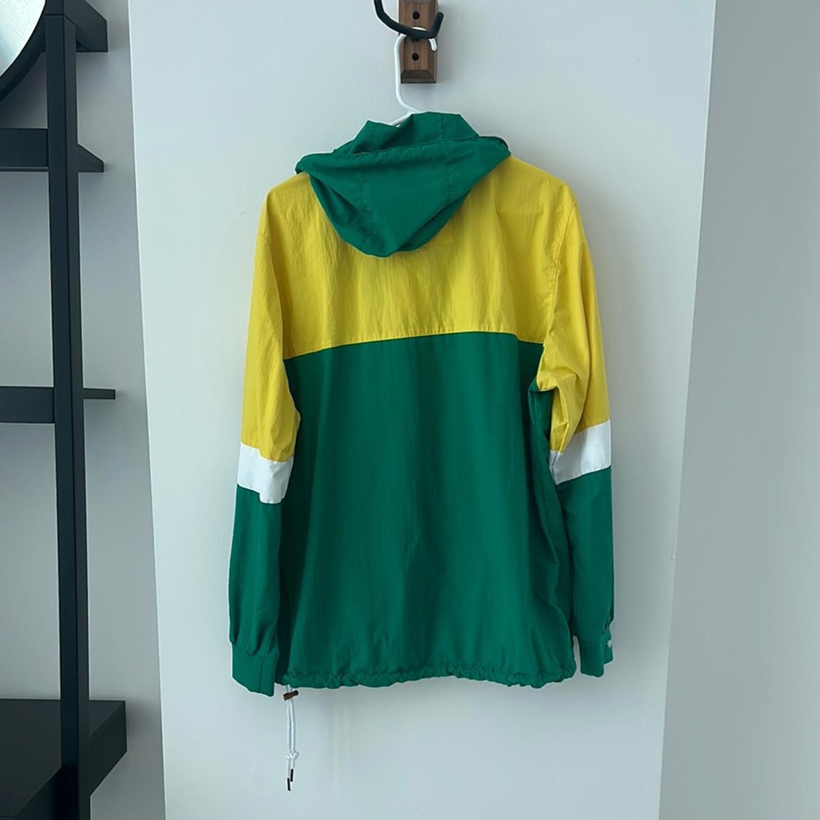 Mitchell & Ness Mitchell & Ness Green and Yellow Jacket Size US M / EU 48-50 / 2 - 4 Thumbnail