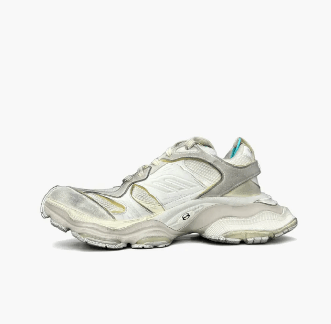 Balenciaga Balenciaga men's low-top dad sneakers in light beige Size US 10 / EU 43 - 1 Thumbnail