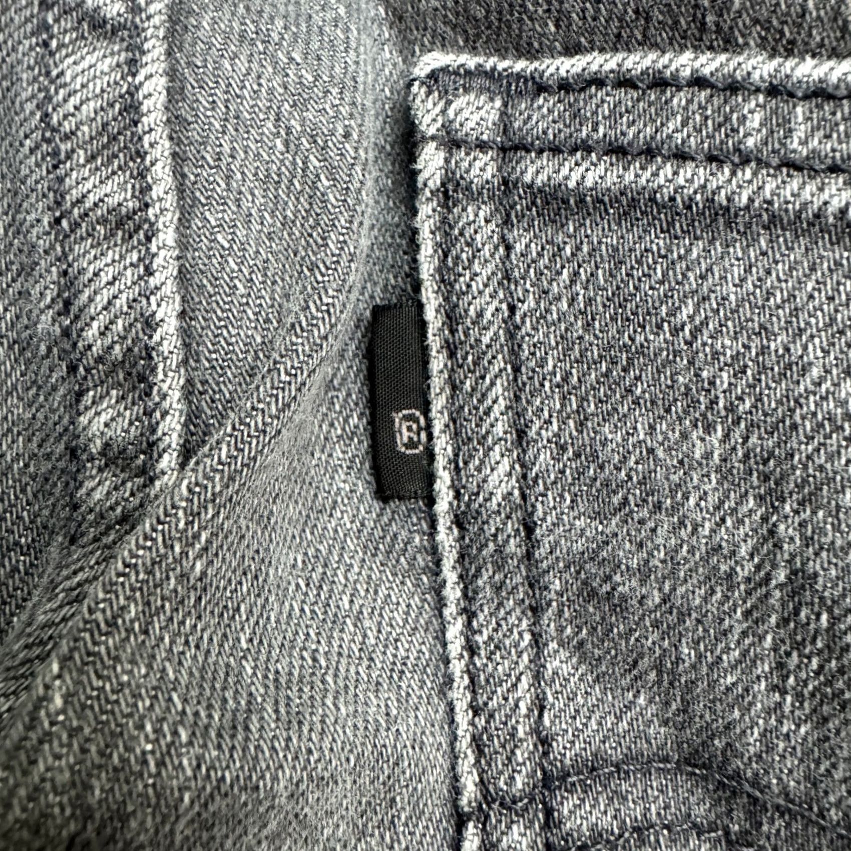 Levi's Levi's 510 Super Skinny Jeans Mens 28x30 Gray Charcoal Wash Stretch Denim Cotton Size US 28 / EU 44 - 6 Thumbnail