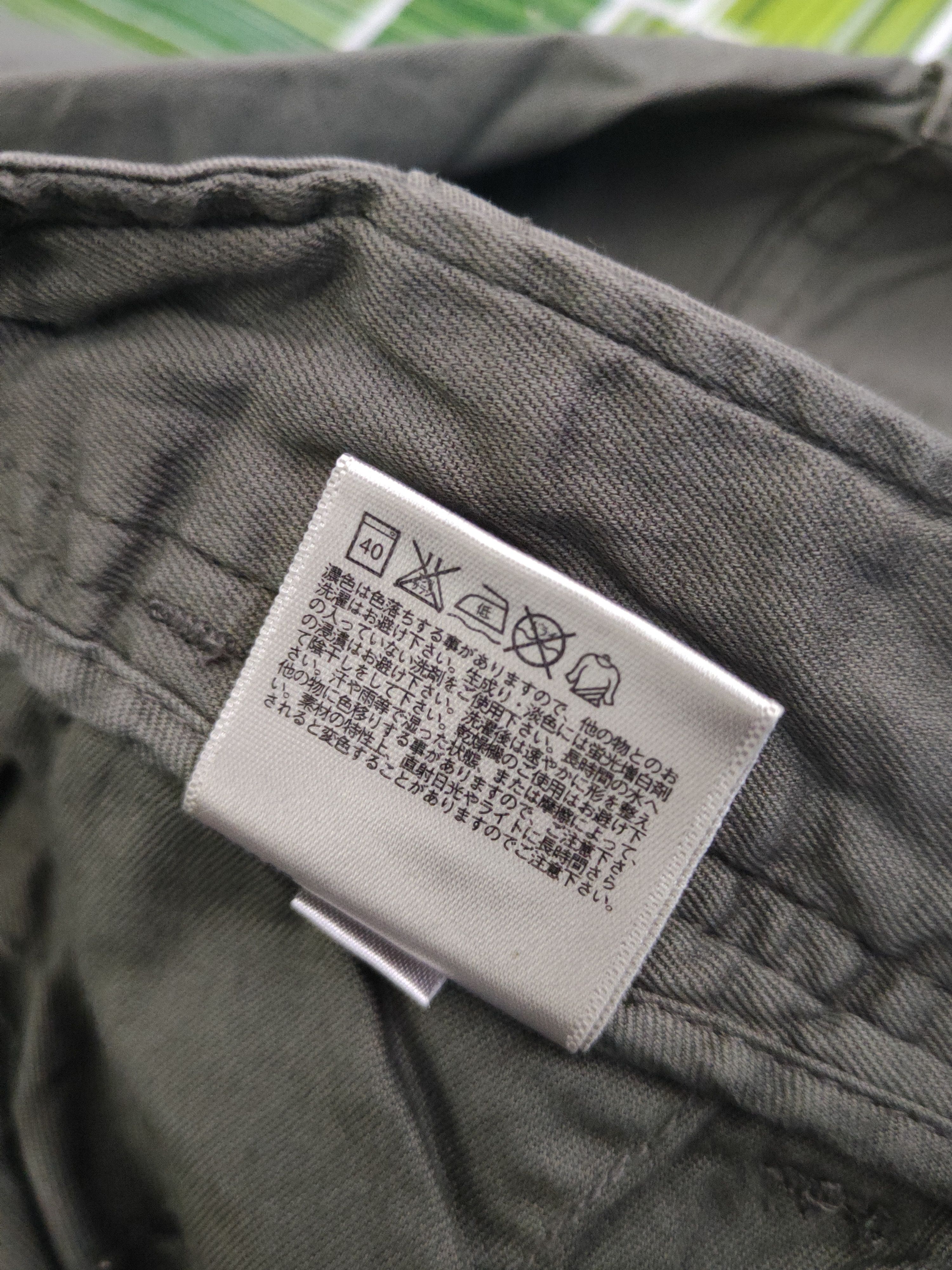 Japanese Brand DL Uniqlo Green Multipocket Tactical Cargo Pants #1502 Size US 29 - 13 Thumbnail