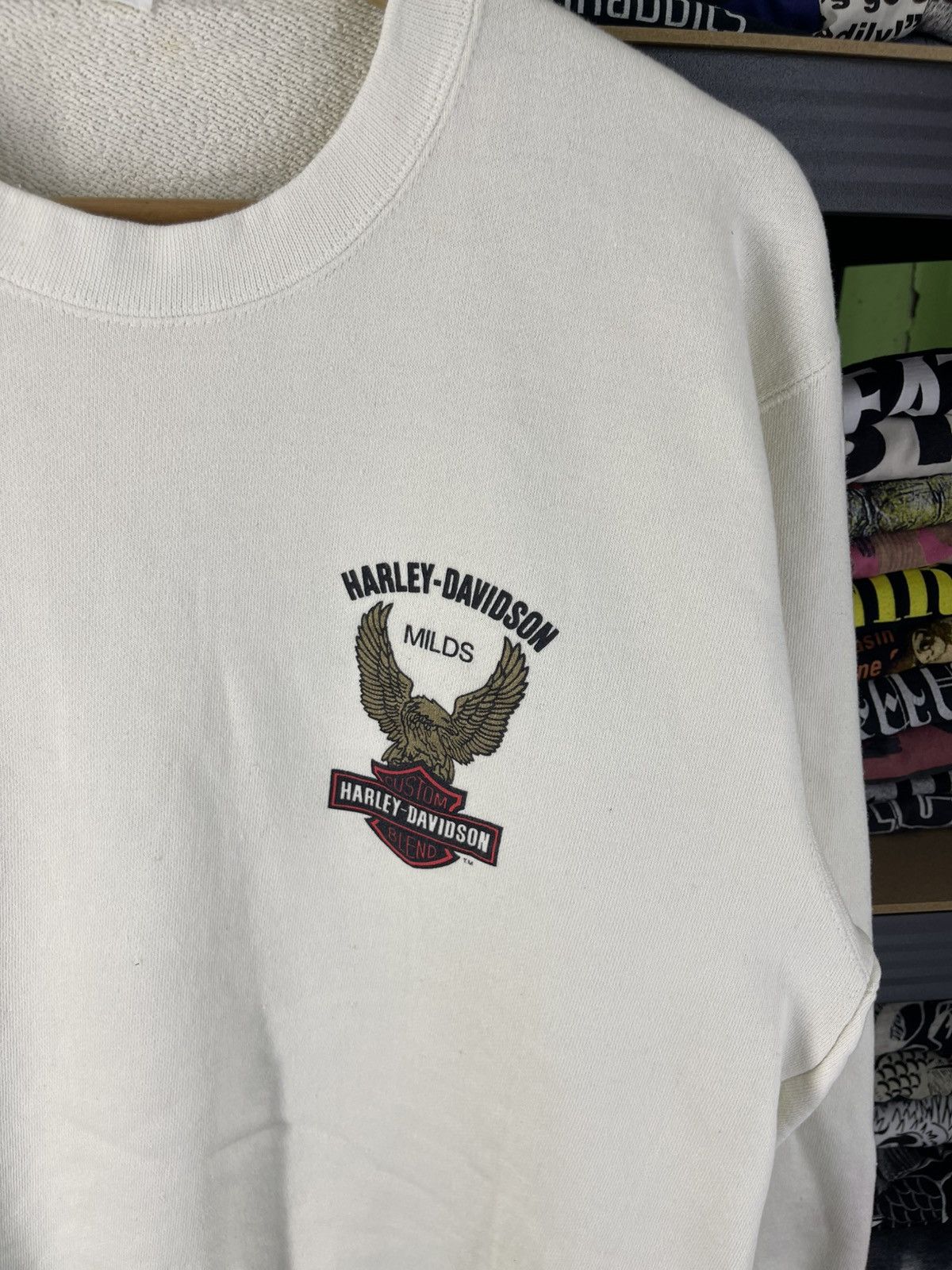 Harley Davidson Vintage 80's Harley Davidson Milds Couple Set Sweatshirt Size US L / EU 52-54 / 3 - 10 Thumbnail
