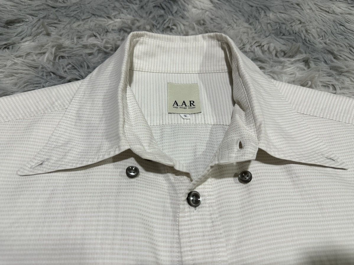 Yohji Yamamoto 🔥Vintage A.A.R Yohji Yamamoto Shirt Short Sleeve Size US L / EU 52-54 / 3 - 5 Thumbnail