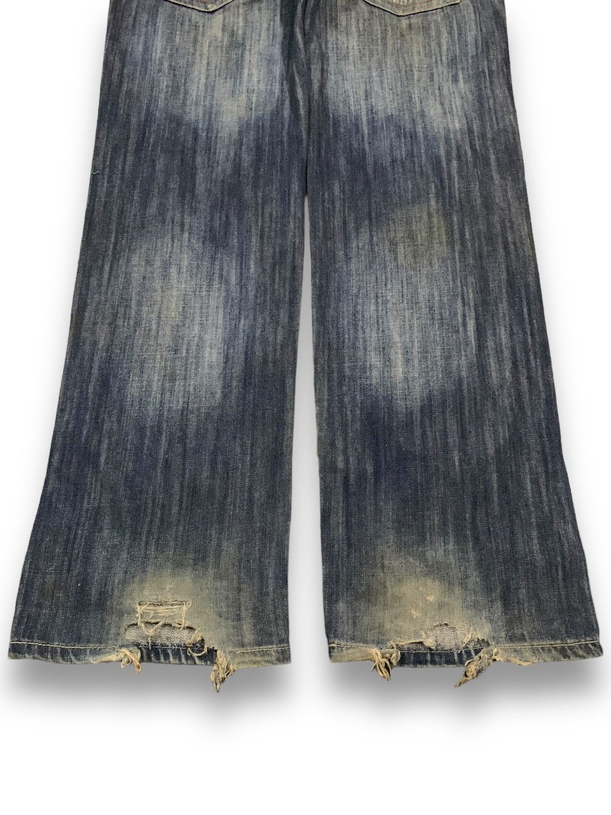 Ecko Unltd. Vintage Ecko Unltd Mud Wash Baggy Distressed Grunge Jeans Size US 34 / EU 50 - 16 Thumbnail