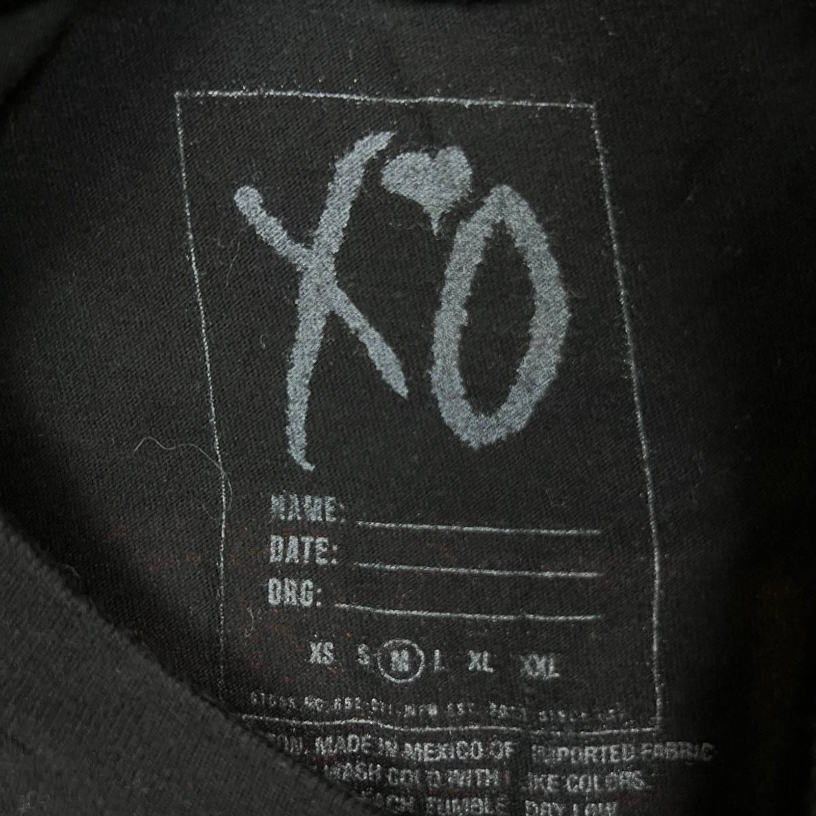 NAV × Rap Tees Nav T Shirt Freshman Tour Graphic Short Sleeve XO Rap Tee Size US M / EU 48-50 / 2 - 5 Thumbnail