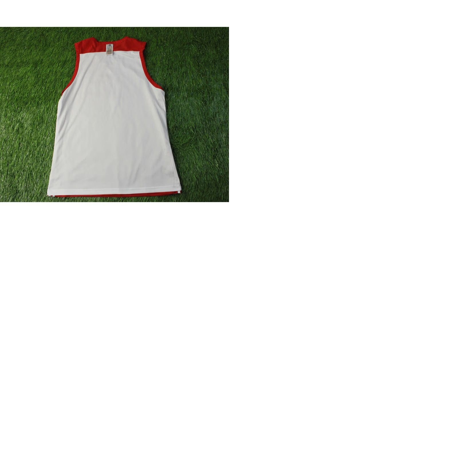 Adidas ADIDAS 2019 BASKETBALL TANK VEST JERSEY SHIRT RED WHITE XL MEN Size US XL / EU 56 / 4 - 9 Thumbnail