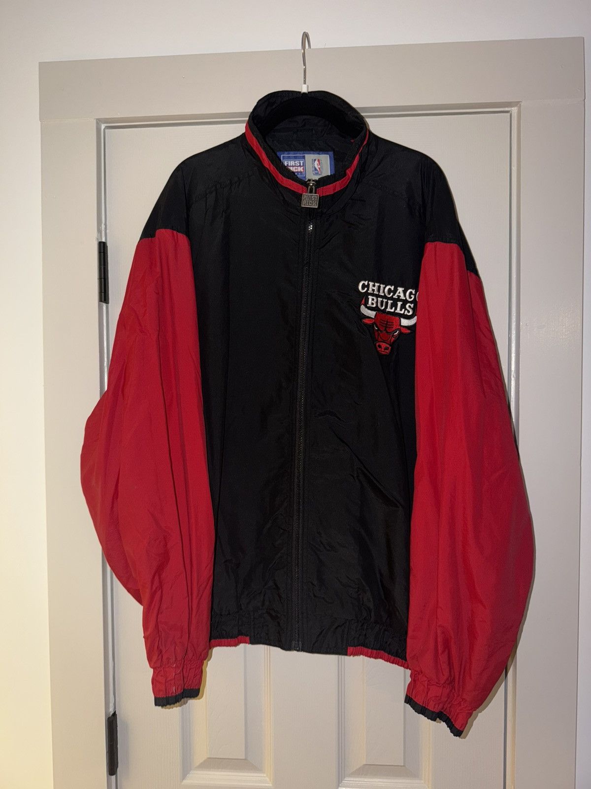 Other Vintage First Pick Chicago Bulls Jacket XL Size US XL / EU 56 / 4 - 1 Thumbnail
