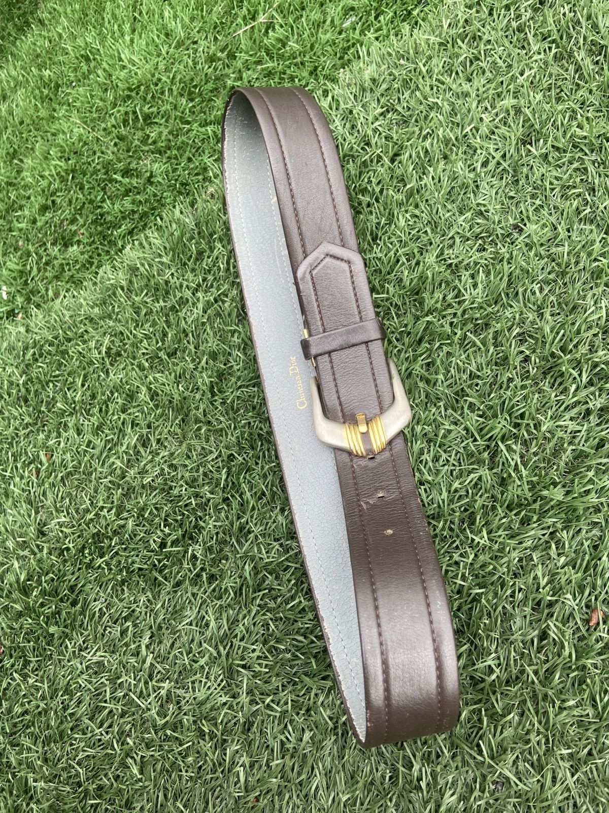 Dior Christian Dior Leather Belt Size ONE SIZE - 10 Thumbnail