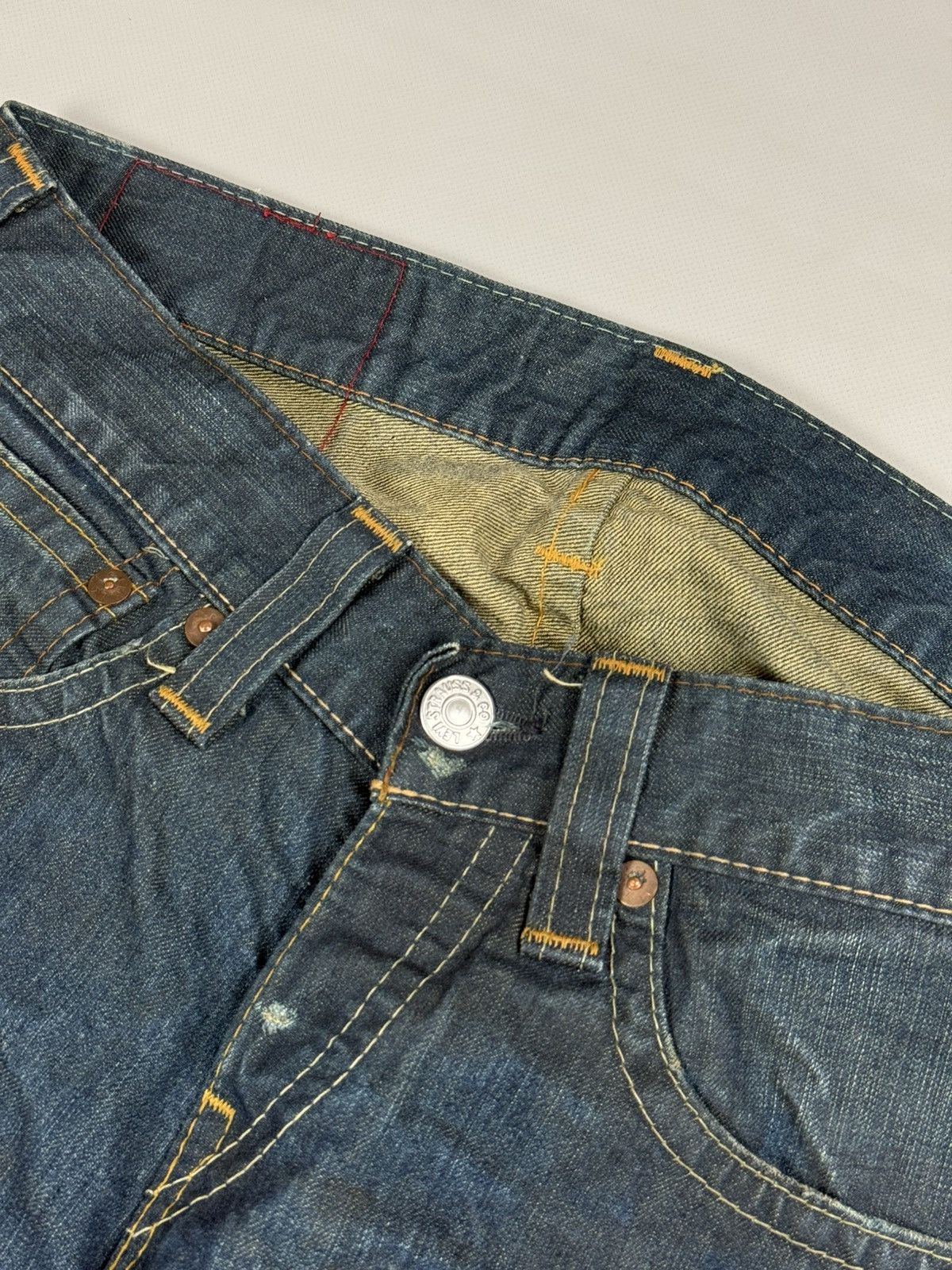 Levi's Levis RED Lot 01M F02 Vintage Men’s Wide Leg Cowboy Jeans Size US 30 / EU 46 - 10 Thumbnail