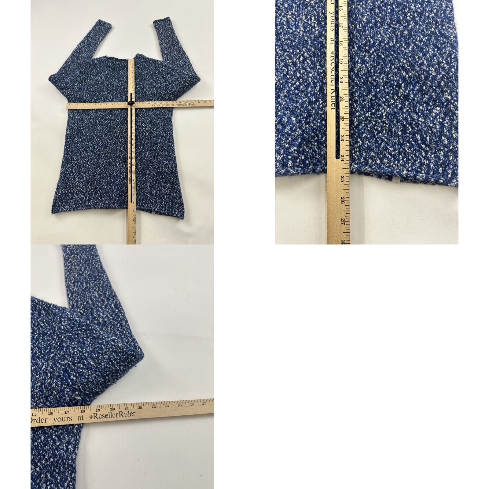 Anerkjendt Anerkjendt Blue Cotton Wool Blend Pullover Sweater Mens Medium Size US M / EU 48-50 / 2 - 8 Thumbnail