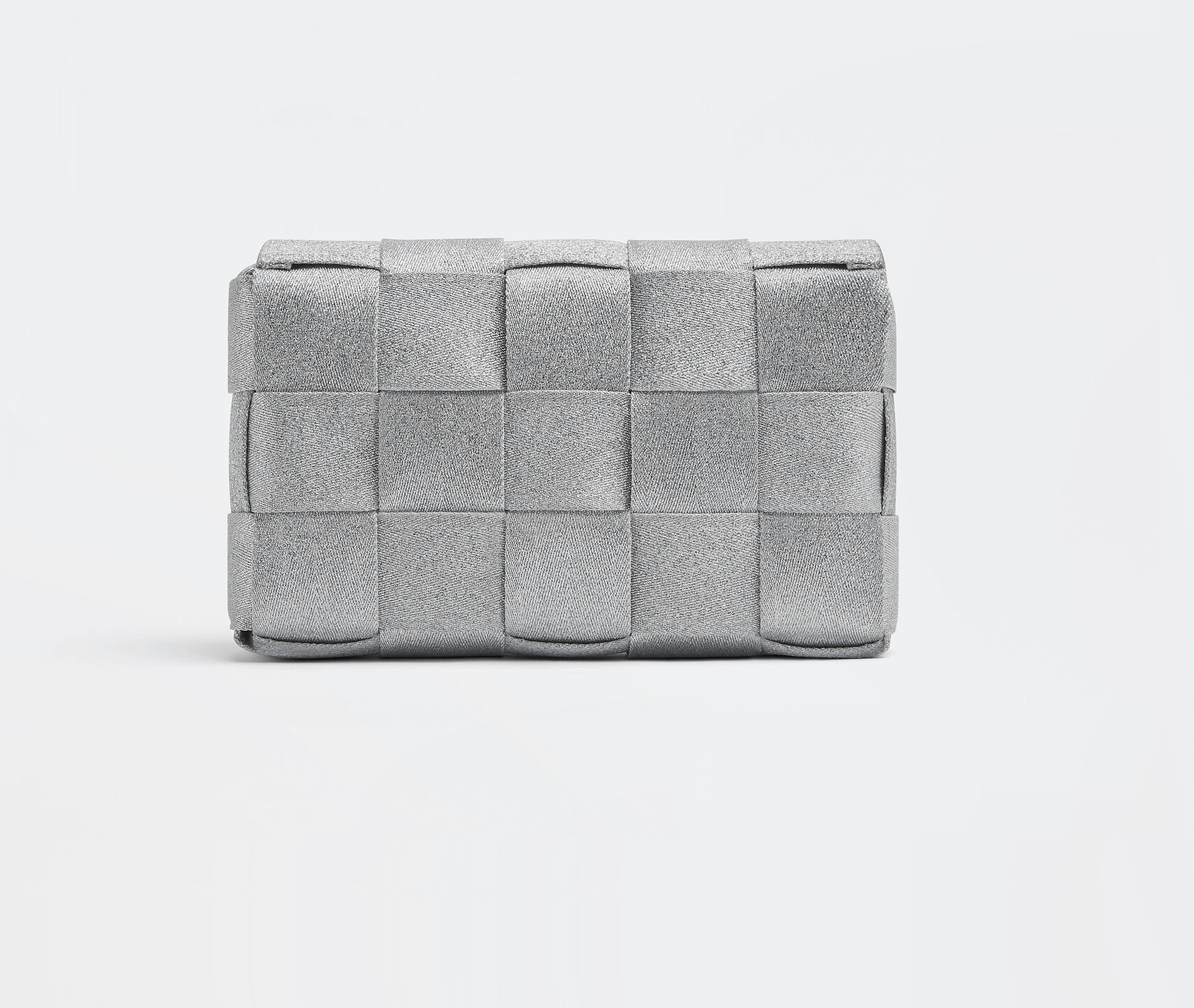 Bottega Veneta o1n1vont1124 Size: OS / Medium Messenger Webbing Bag Silver Size ONE SIZE - 4 Thumbnail