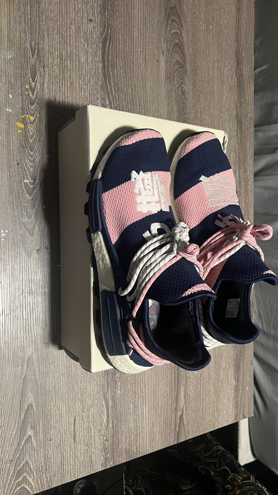 Pharrell Human Race HU NMD BBC Pink / Blue Size US 10.5 / EU 43-44 - 2 Thumbnail