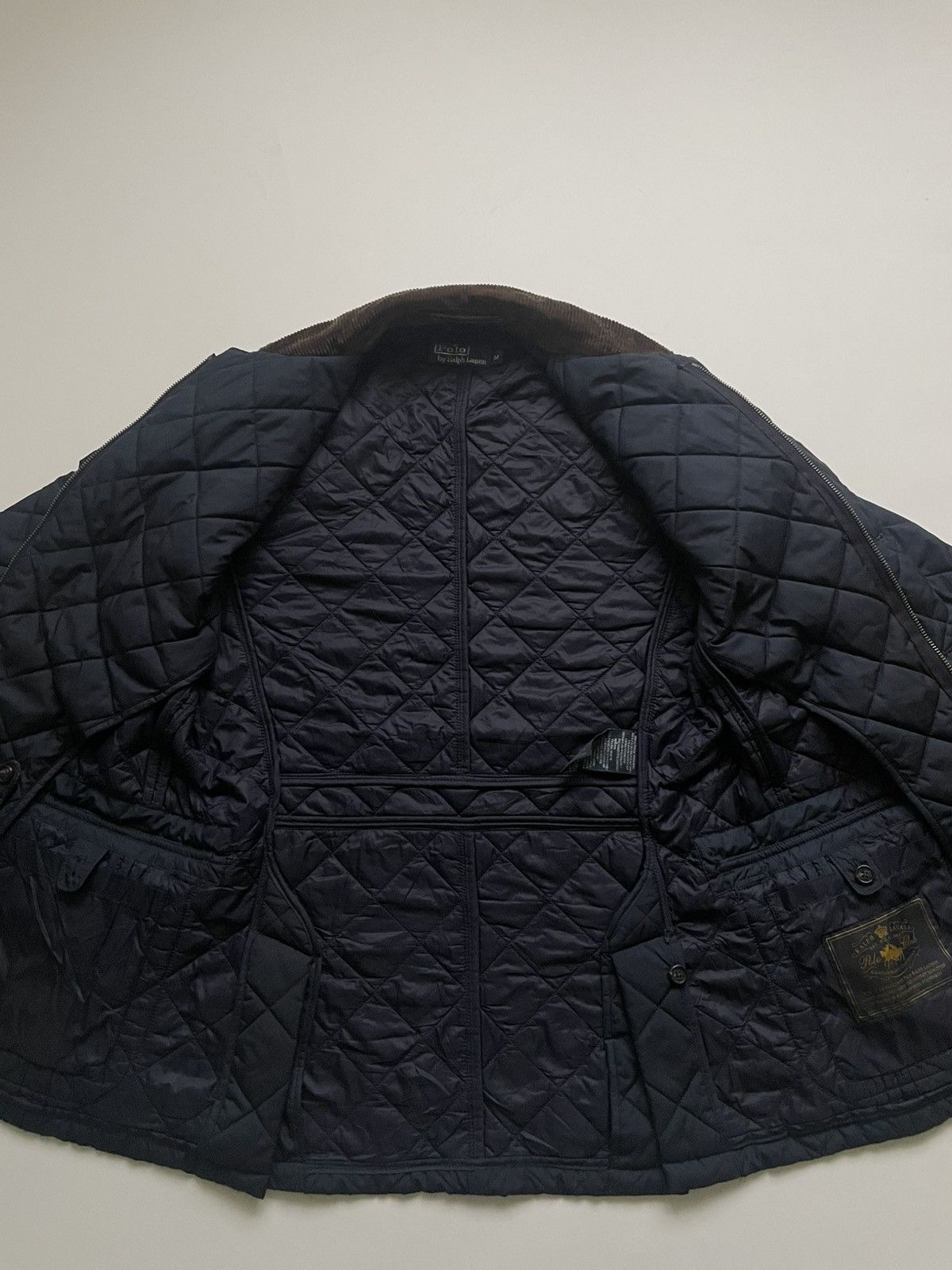 Polo Ralph Lauren Polo Ralph Lauren Quilted Jacket Navy M Size US M / EU 48-50 / 2 - 7 Thumbnail