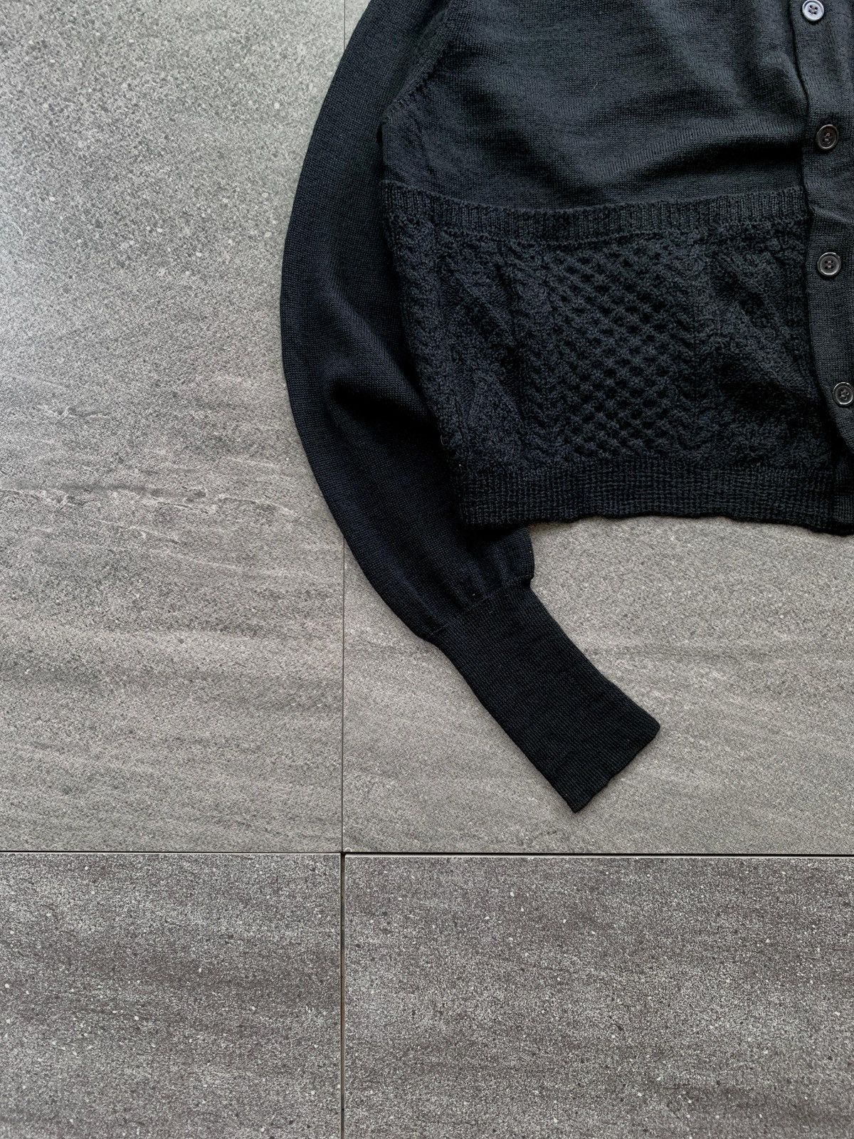 Yohji Yamamoto FREE TAX! Ys Hybrid Brocade Patchwork Cardigan Size US M / EU 48-50 / 2 - 4 Thumbnail