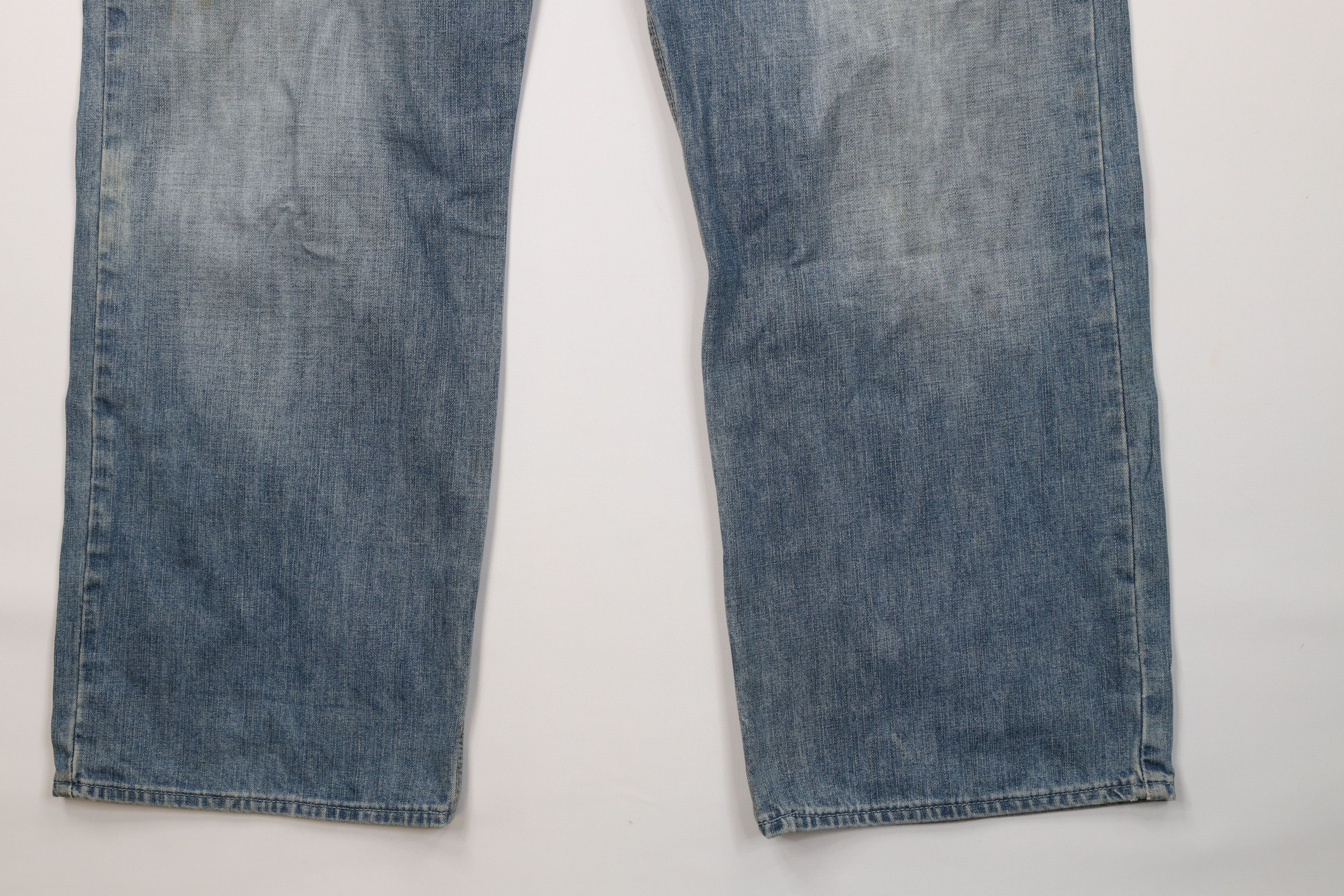 Gap Vintage Gap Wide Leg Dungaree Workwear Denim Jeans Blue Size 40" / US 18 - 5 Thumbnail