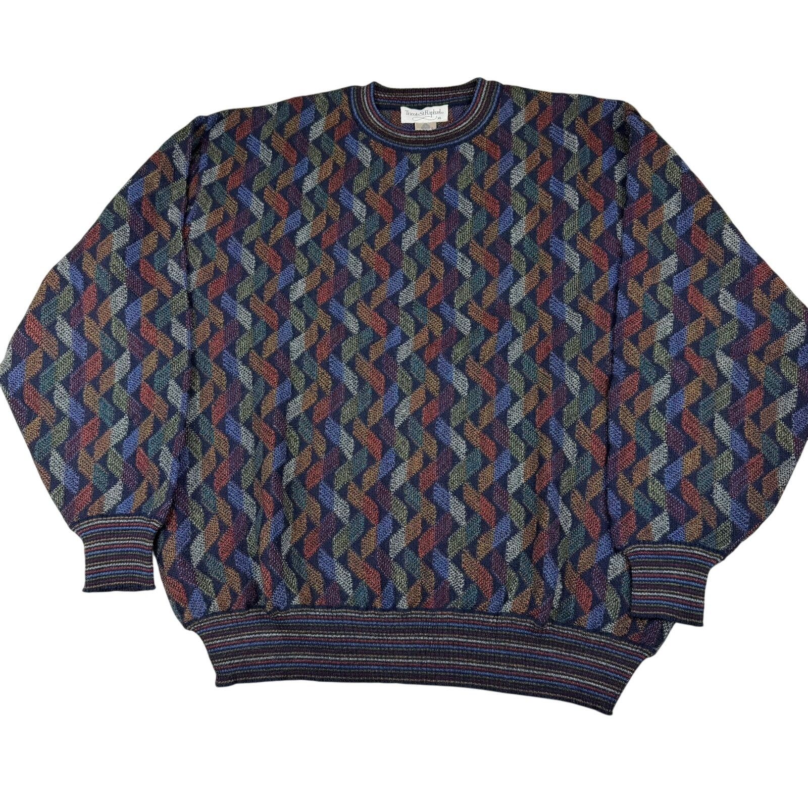 Tricots St. Raphael Tricots St Raphael Merino Wool Sweater XL Vintage Size US XL / EU 56 / 4 - 1 Thumbnail