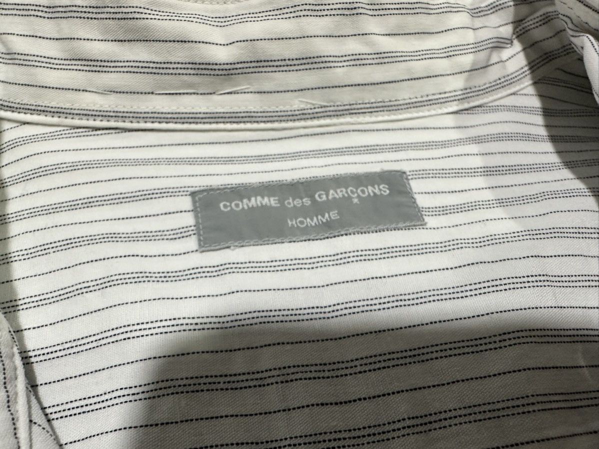 Comme des Garcons Homme 🔥Vintage Comme Des Garcons Homme Striped Shirt Modified Size Size US L / EU 52-54 / 3 - 7 Thumbnail