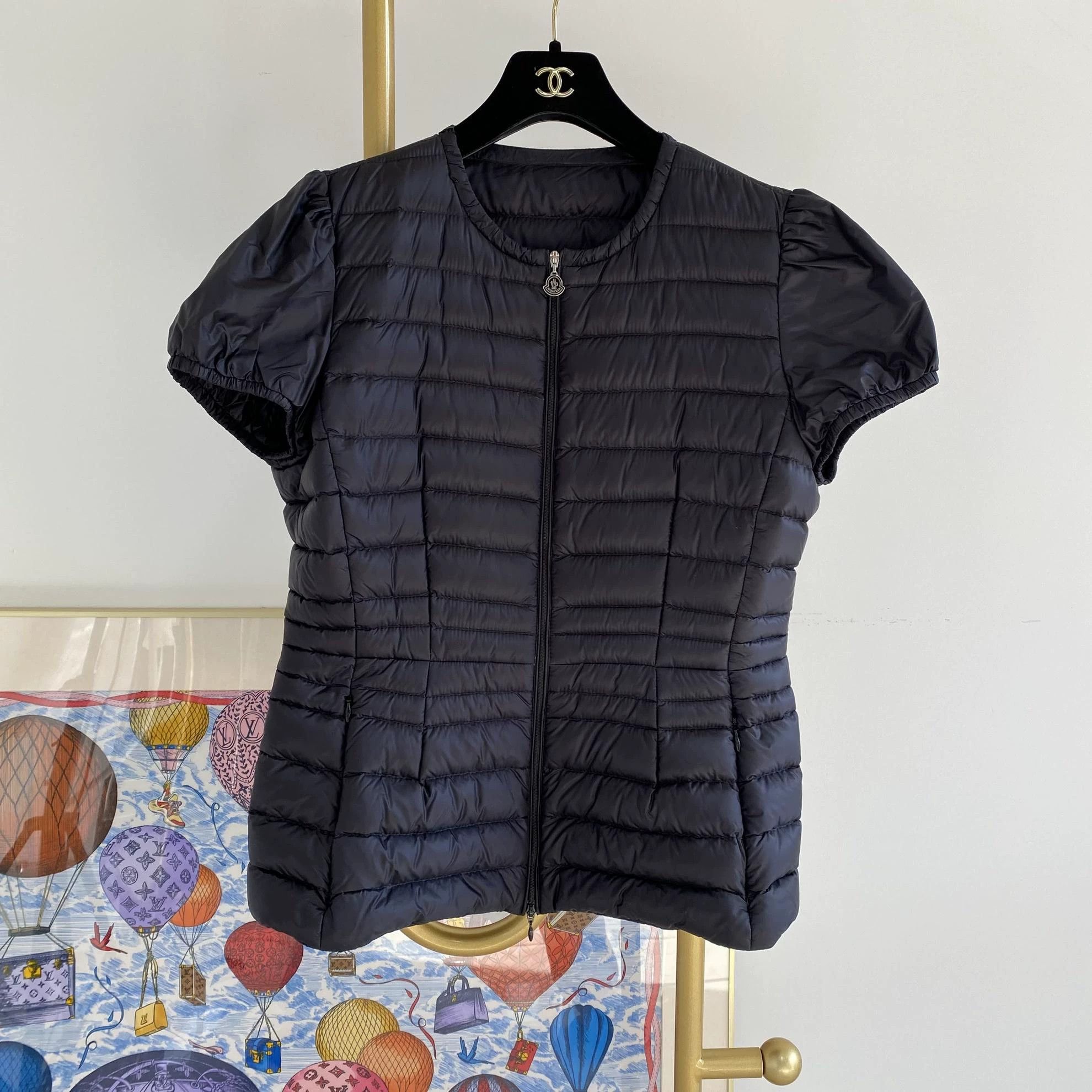 Moncler Moncler Black Lightweight Down Jacket Size S 4376 Size XS / US 0-2 / IT 36-38 - 1 Thumbnail