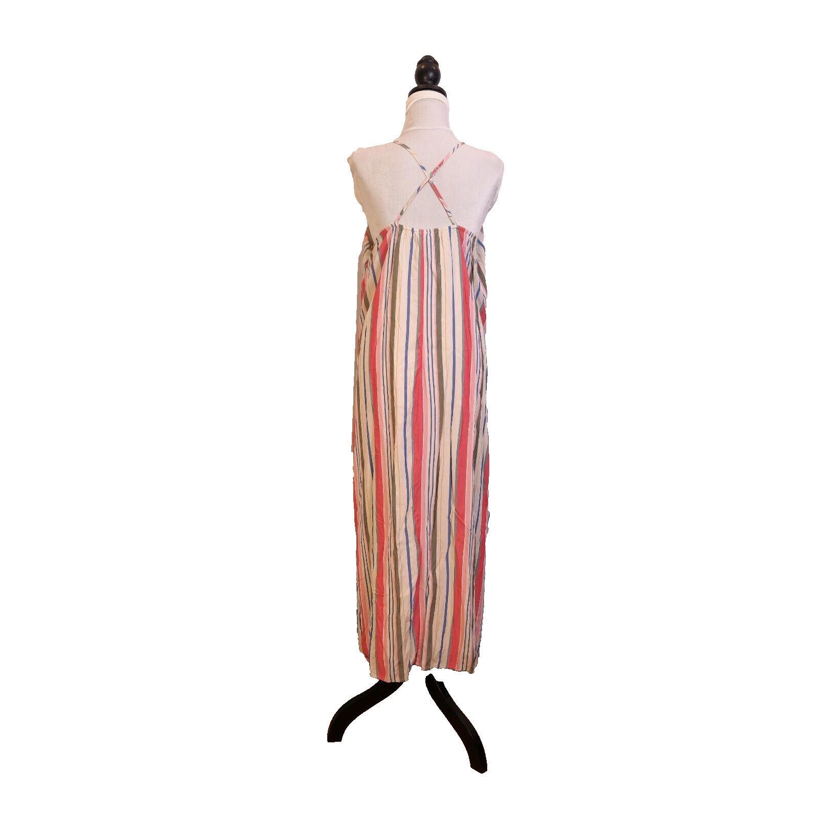 Old Navy OLD NAVY Size L Maxi Dress Criss Cross Back Size L / US 10 / IT 46 - 3 Thumbnail