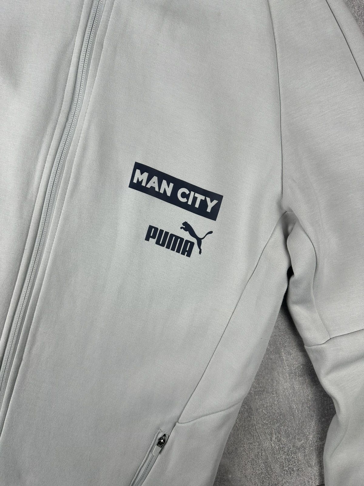 Puma Puma Manchester Soccer Football Zip Up Hoodie Size US M / EU 48-50 / 2 - 3 Thumbnail