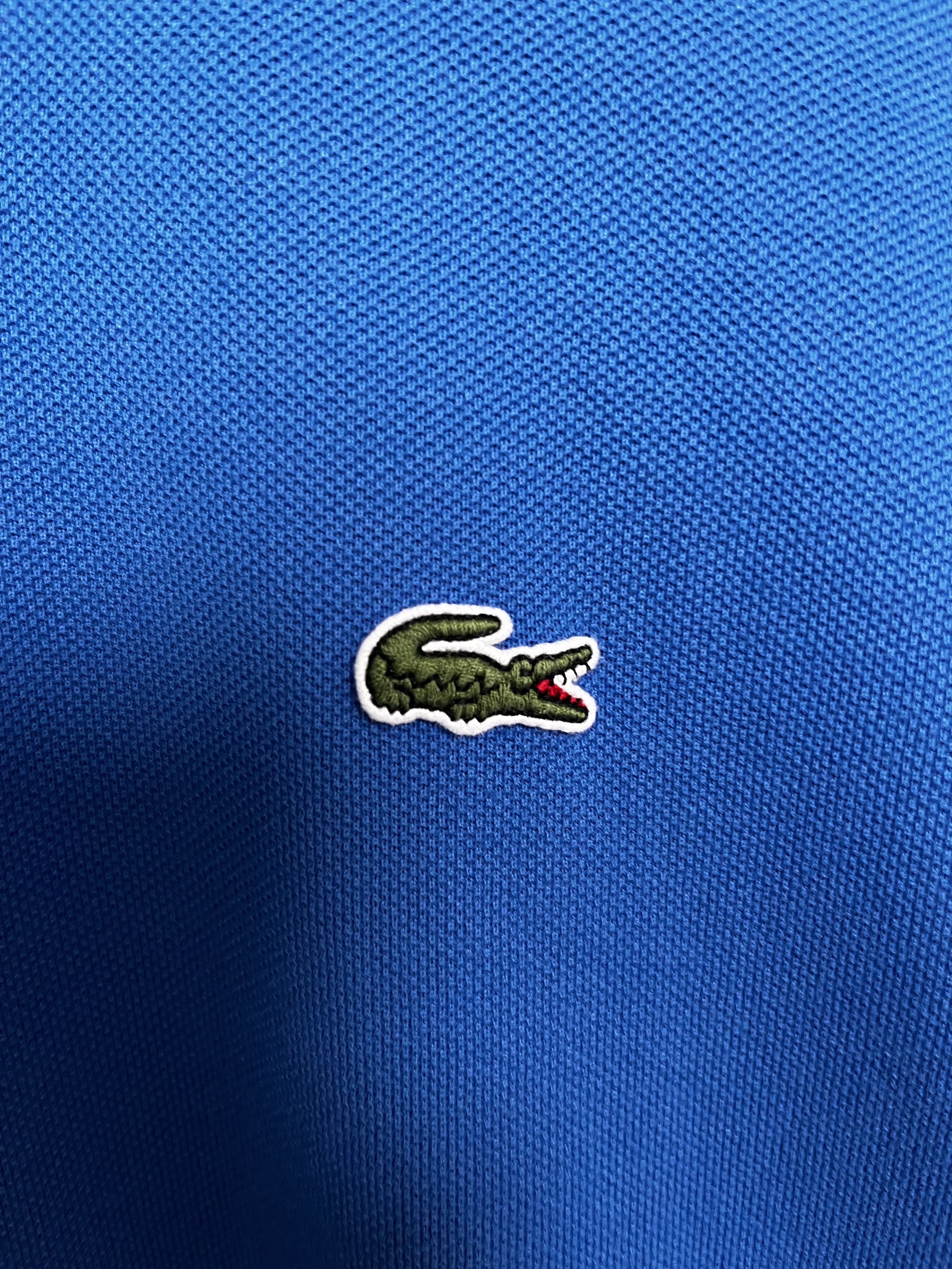 Lacoste Lacoste Classic Fit Polo - Blue (L) Size US L / EU 52-54 / 3 - 2 Thumbnail