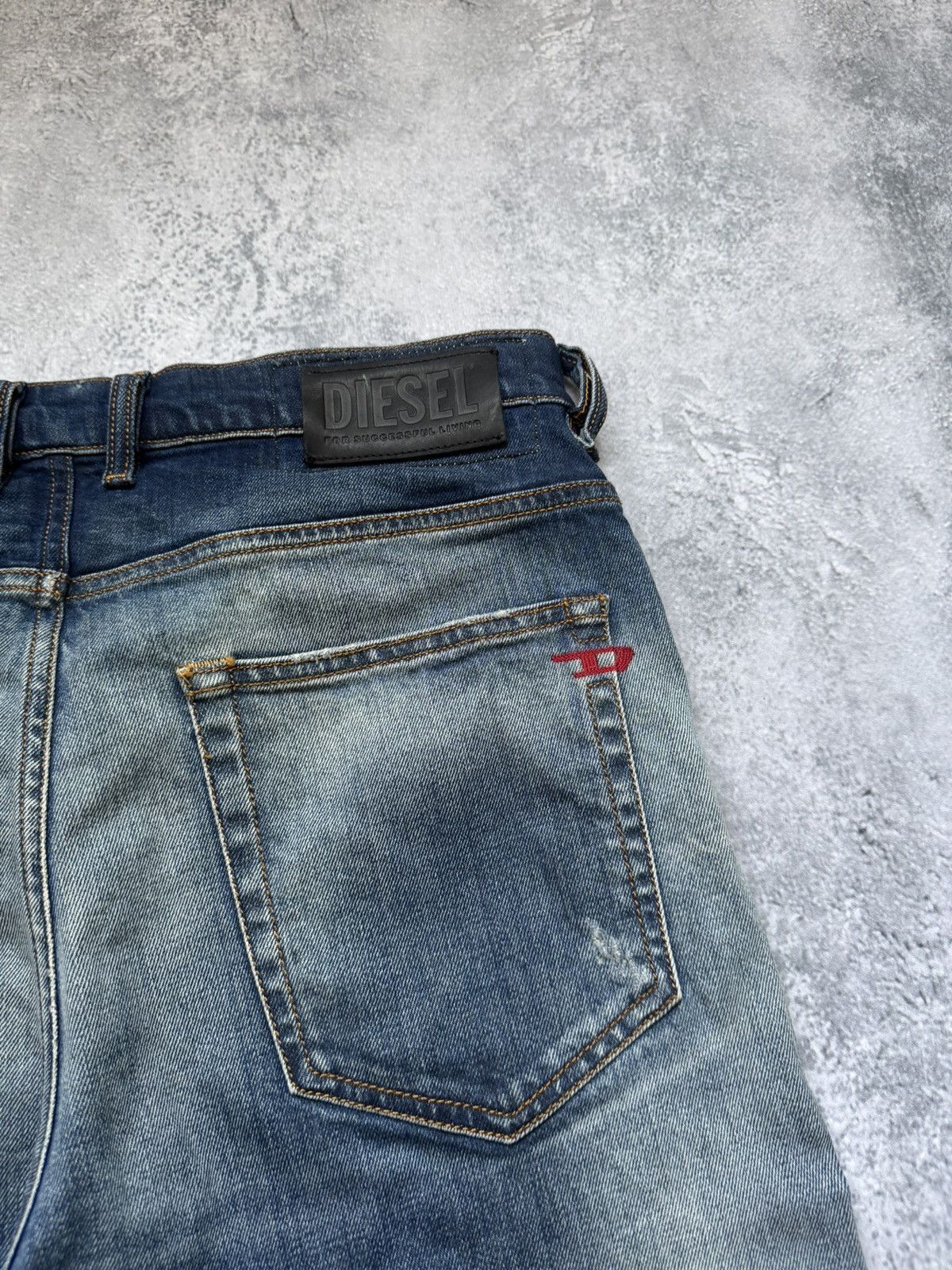 Diesel Vintage Y2K Diesel Distressed Jeans Size US 31 - 10 Thumbnail