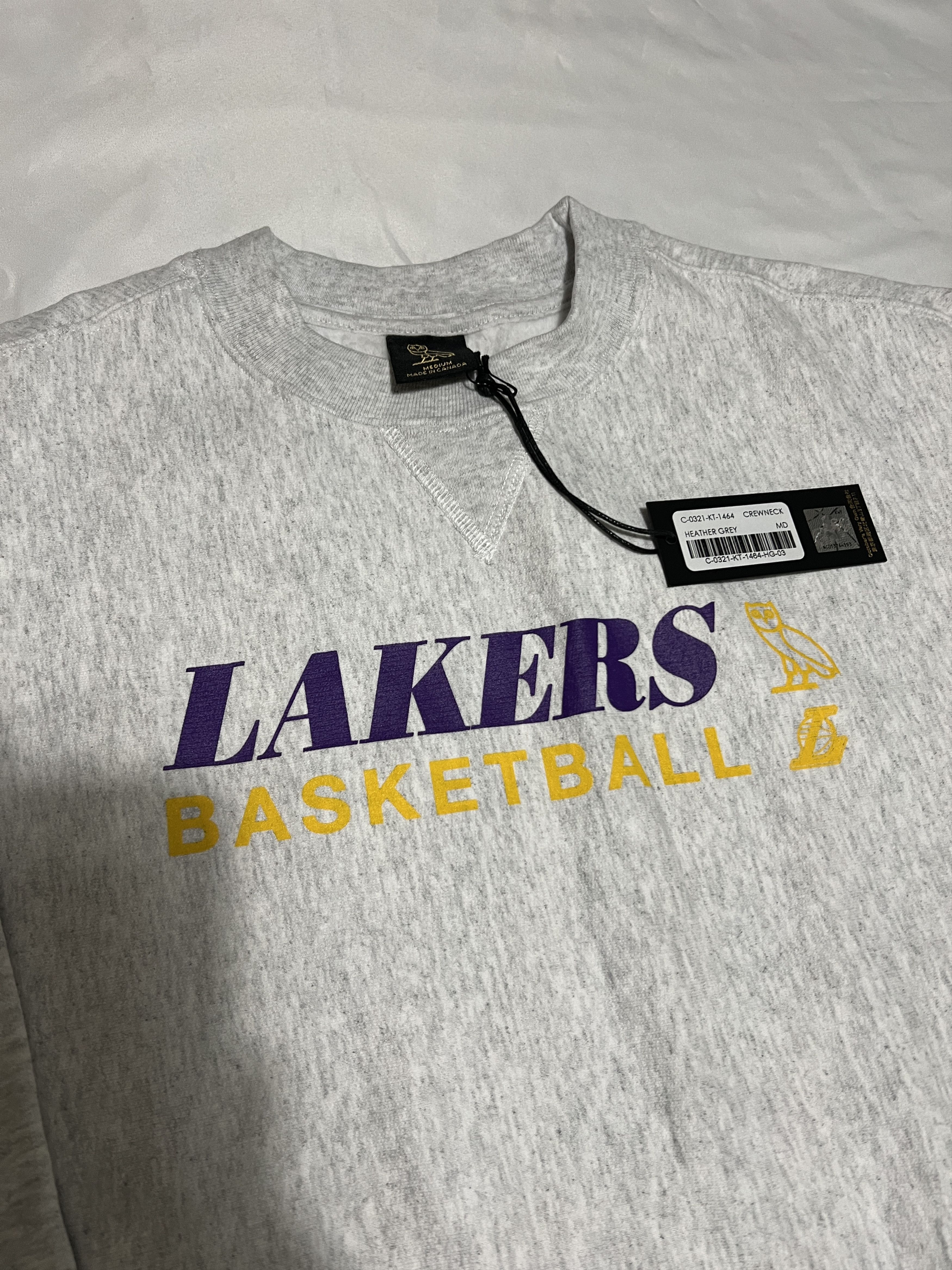 Drake OVO X NBA LAKERS CREWNECK Size US M / EU 48-50 / 2 - 3 Thumbnail