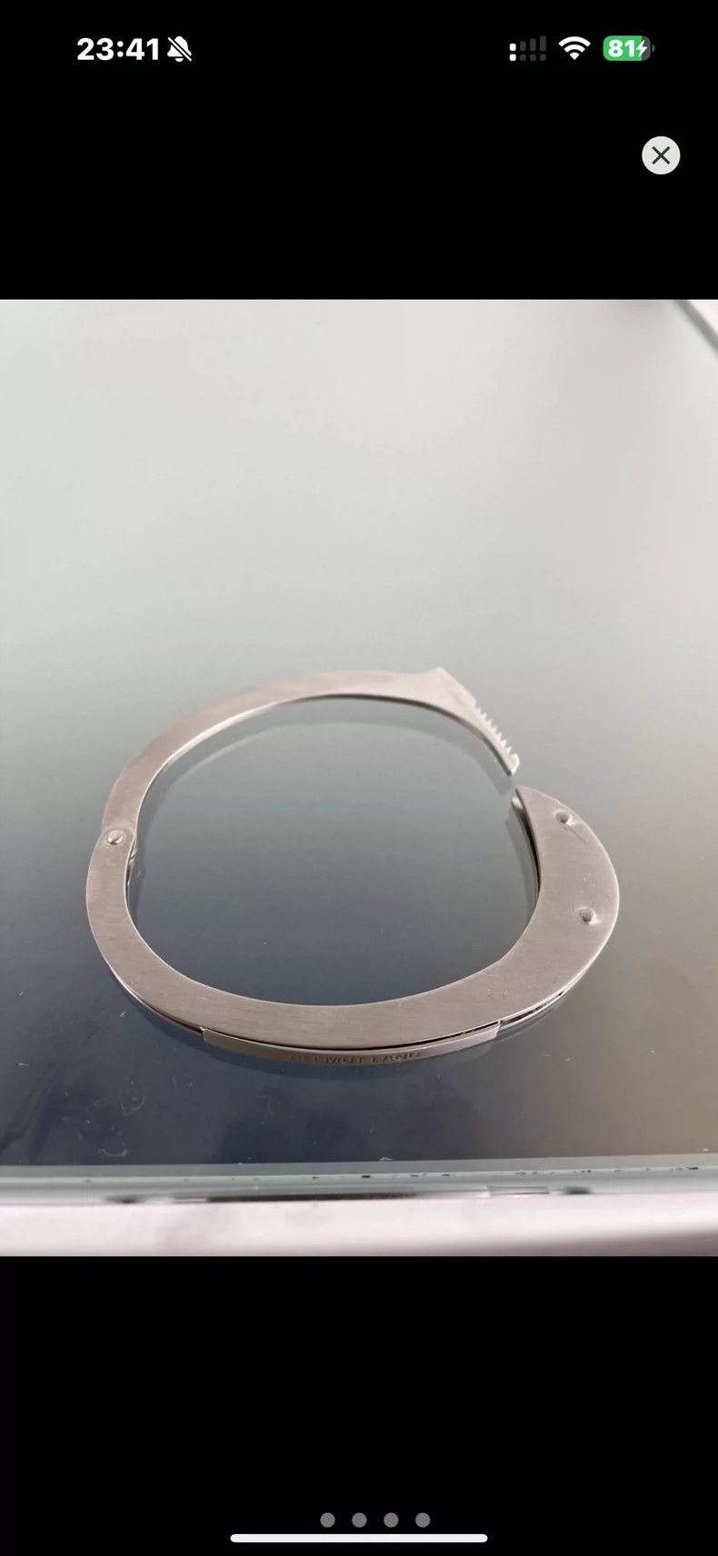 Helmut Lang HELMUT LANG bracelet Size ONE SIZE - 6 Thumbnail