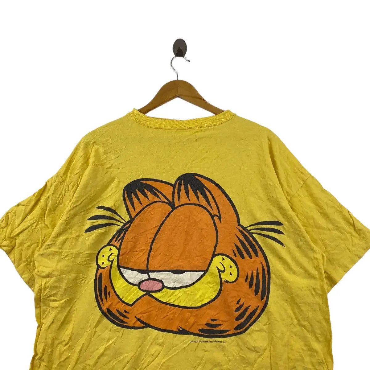Other Vintage 1978 GARFIELD THE CAT Annoy Face Comic Tee Shirt Size XL / US 12-14 / IT 48-50 - 2 Thumbnail