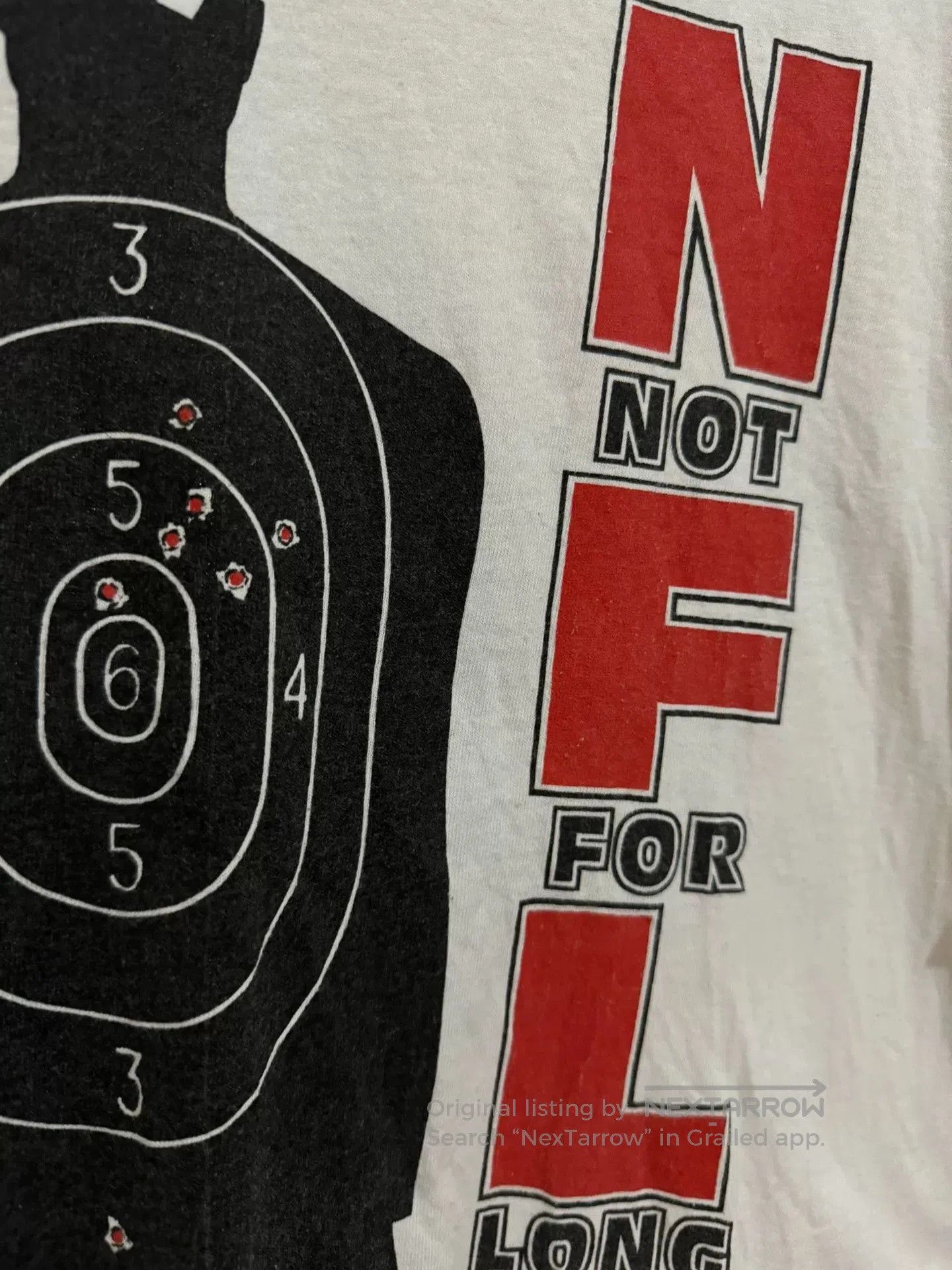 Other Vintage 90s NFL 'Not For Long' Tee. Size US L / EU 52-54 / 3 - 6 Thumbnail
