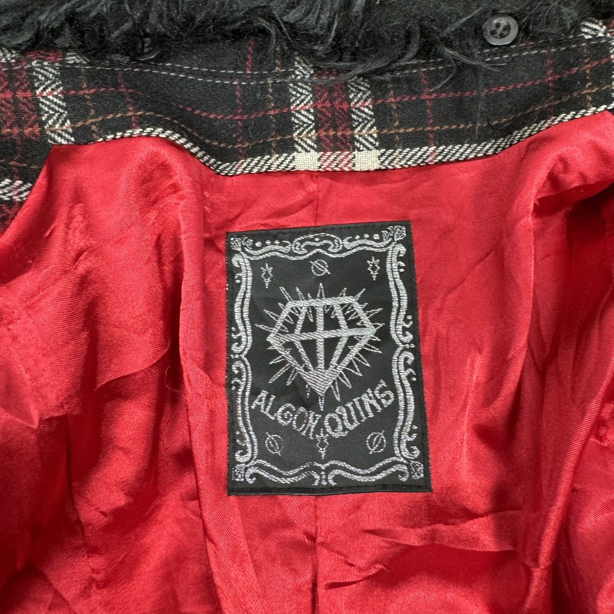 Beauty Beast ☀️ALGONQUINS FUR TARTAN DETACHABLE SLLEVE JACKET Size M / US 6-8 / IT 42-44 - 11 Thumbnail