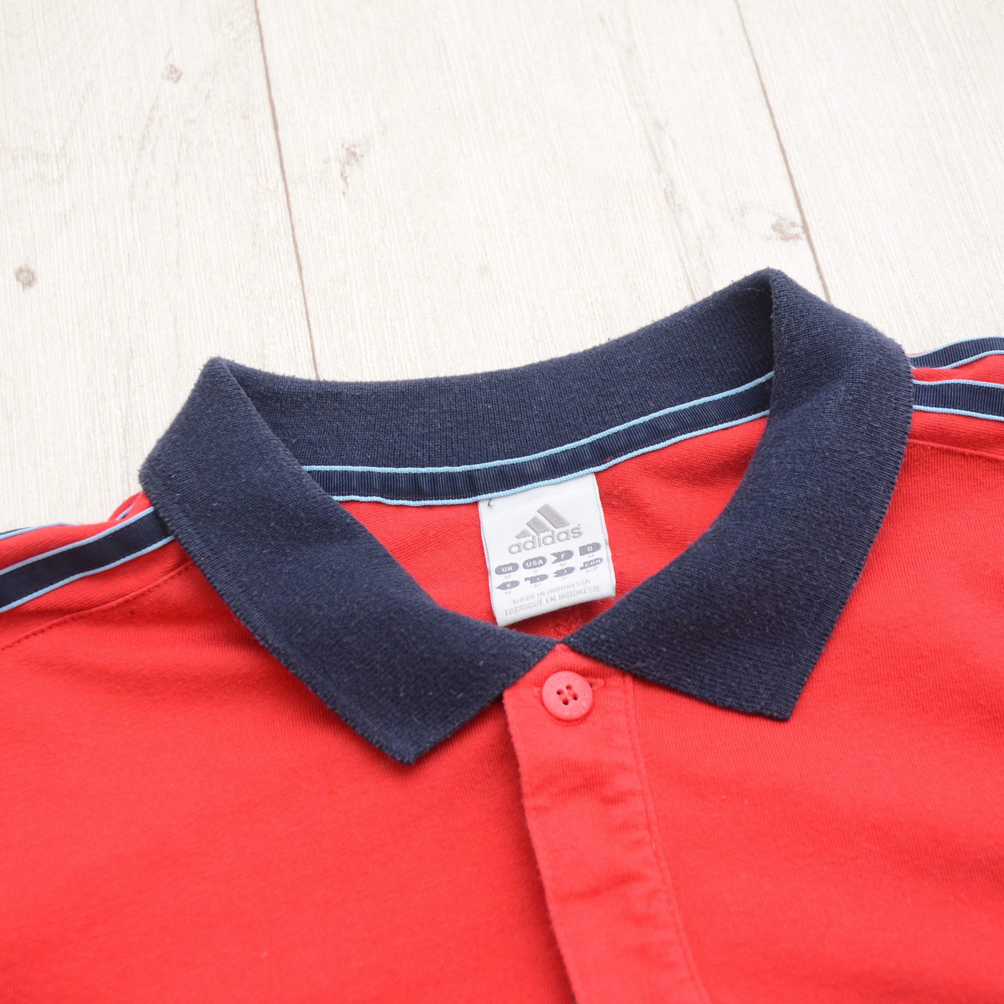 Adidas Vintage Adidas Polo T-shirts Base 90s Y2K Distressed Size US M / EU 48-50 / 2 - 6 Thumbnail