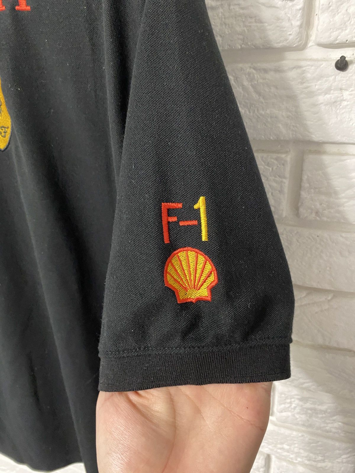 Ferrari × Formula 1 Vintage Ferrari Michael Schumacher Polo Shirt Y2K 90s Size US XL / EU 56 / 4 - 3 Thumbnail