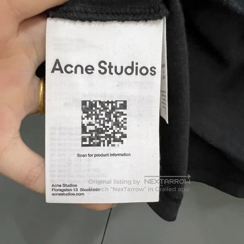 Acne Studios Acne Studios Logo printed short sleeve Size S / US 4 / IT 40 - 3 Thumbnail