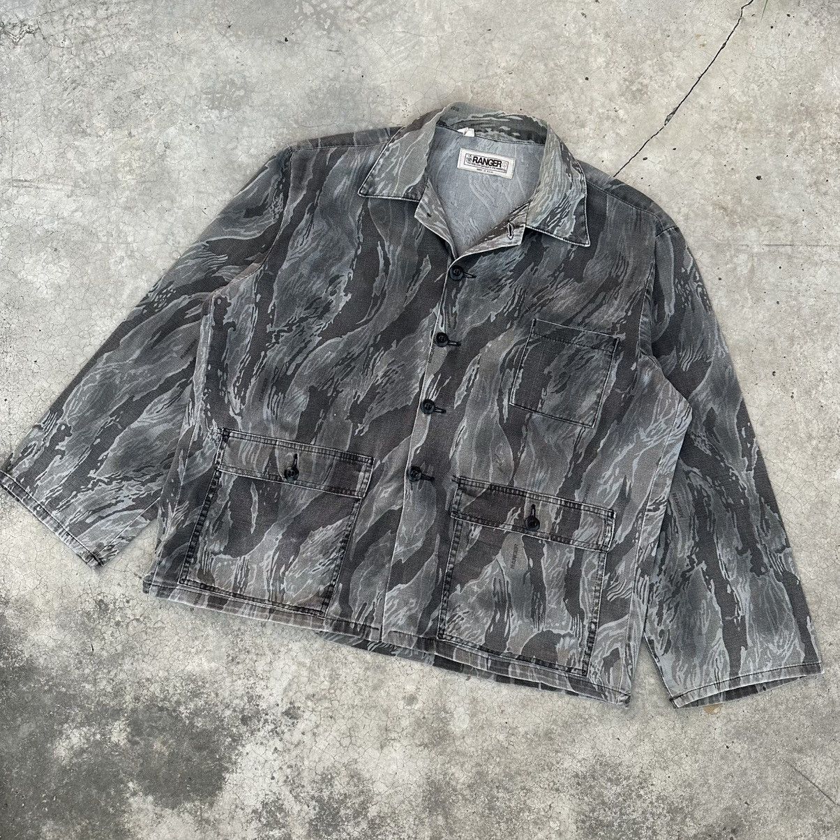 Realtree × Vintage Crazy Vintage 90s Faded Camo Shirt Size US L / EU 52-54 / 3 - 5 Thumbnail