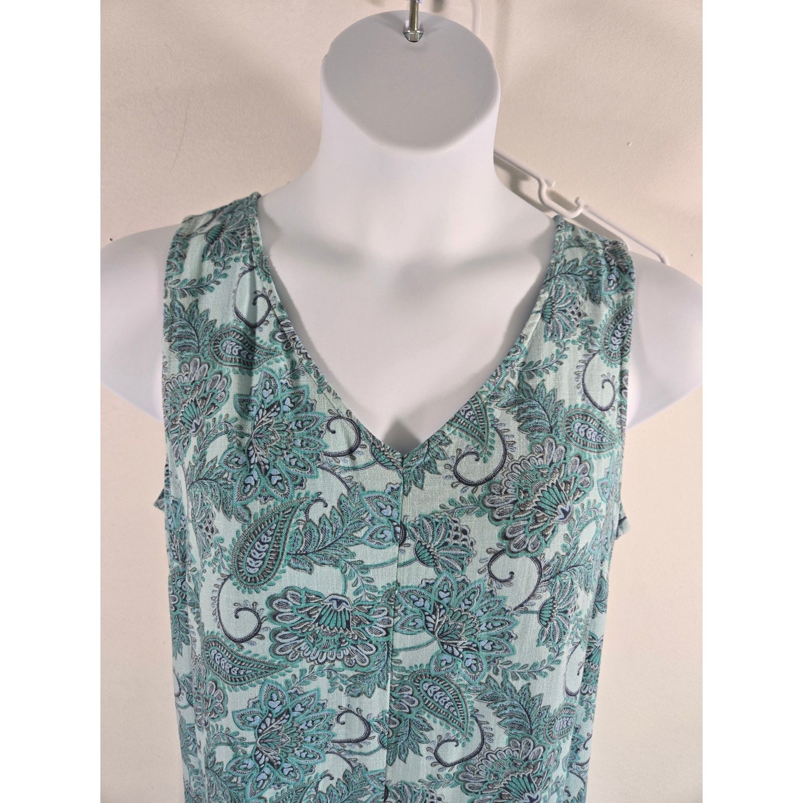 J. Jill Pure Jill Sleeveless Tank Linen Shift Dress Size M Size M / US 6-8 / IT 42-44 - 5 Thumbnail