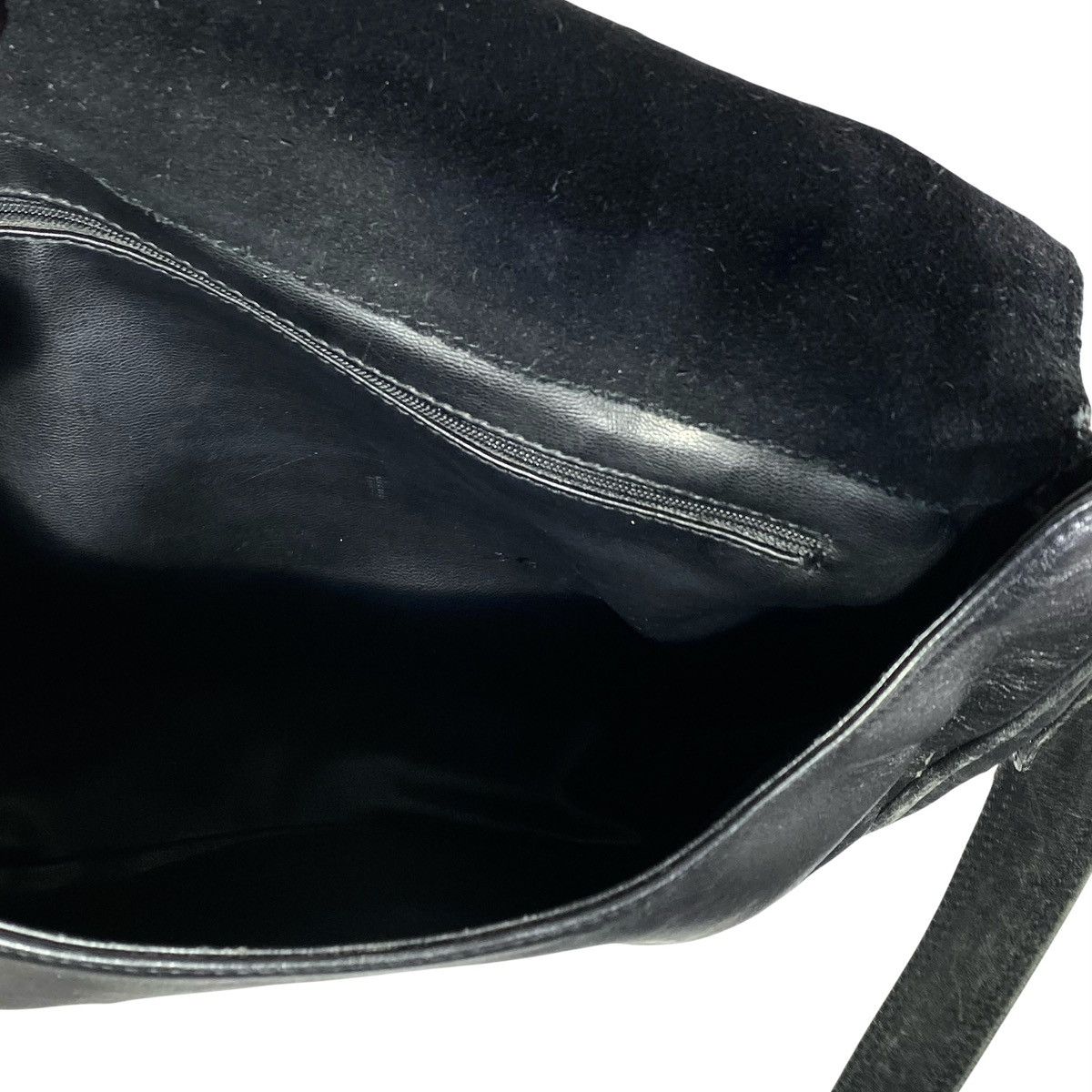 Lancel Sac À Main Bandoulière Cuir Noir Vintage Lancel Size ONE SIZE - 7 Thumbnail