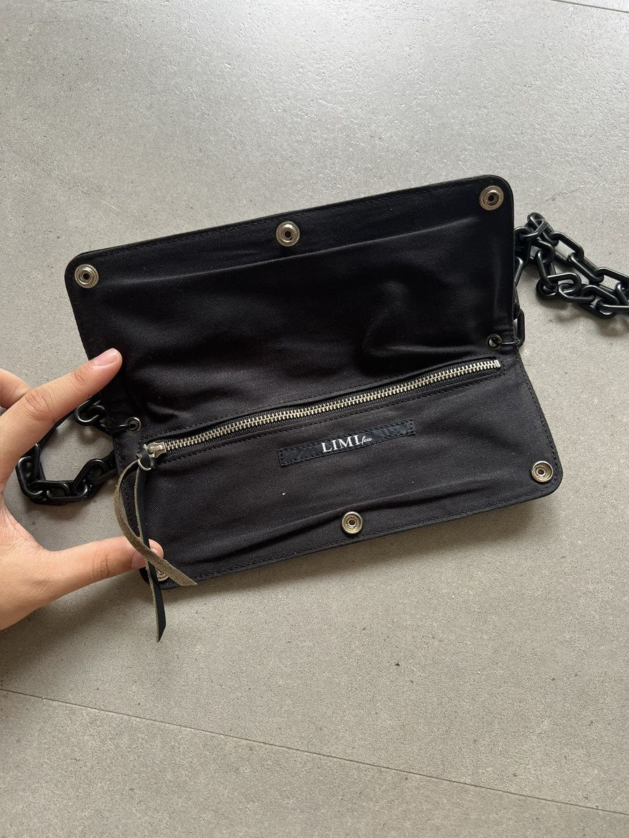 Limi Feu Limi Feu Chain Leather Panel Party Bag Size ONE SIZE - 3 Thumbnail