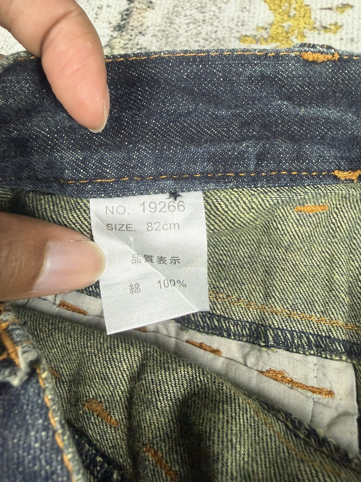 If Six Was Nine Y2k Vintage Nylause Studded Clawmark Jeans Size US 32 / EU 48 - 13 Thumbnail
